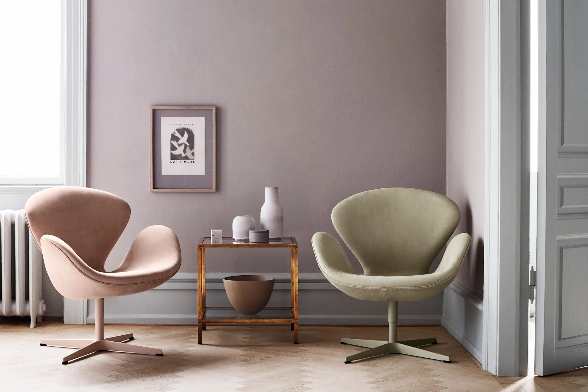 Svanen - Fritz Hansen - Arne Jacobsen - NO GA