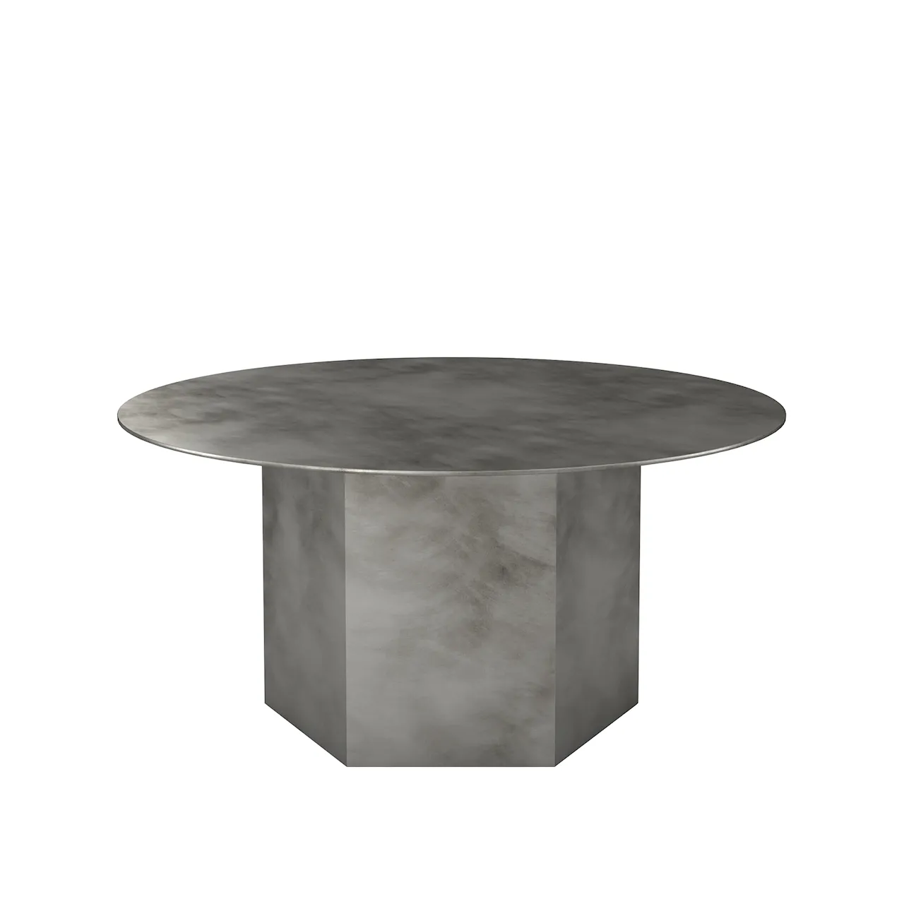 Epic Coffee Table Round Ø80 Steel, Misty Gray