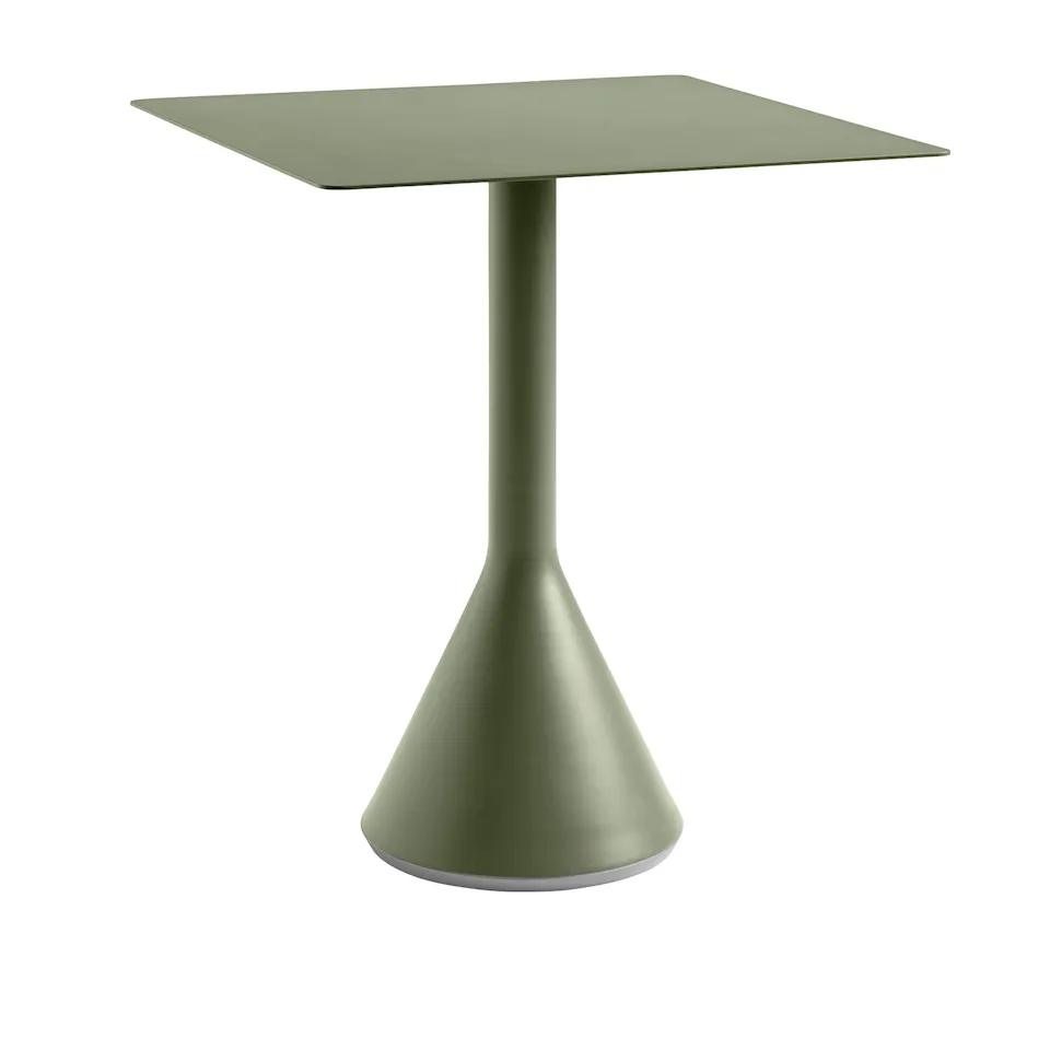 Palissade kjegle bord firkantet - Olive - 65x65 cm