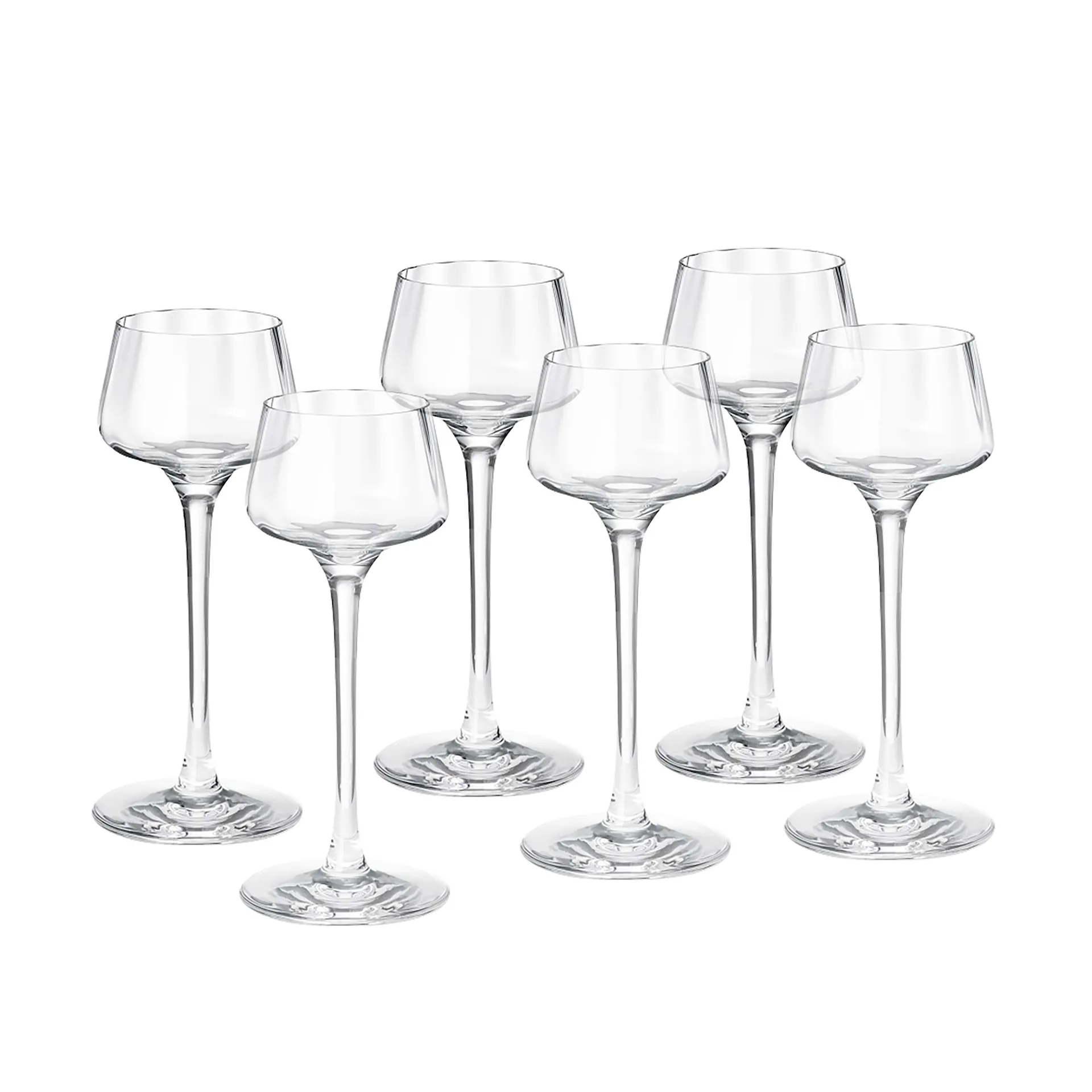 Bernadotte Likørglass sett med 6 stk. - Georg Jensen - Sigvard Bernadotte - NO GA