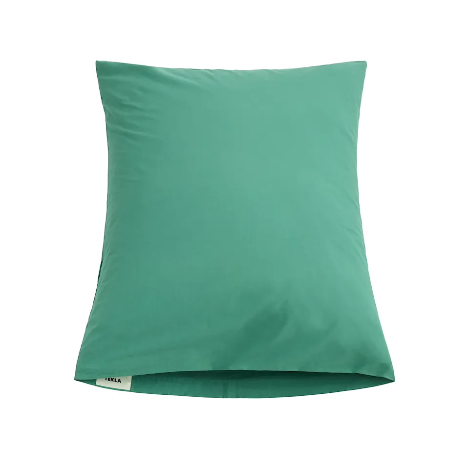 Percale pillow case solid 50x60cm vintage green