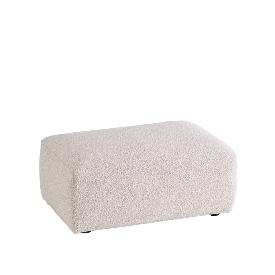 Brick ottoman fotpall ascot hvit 00