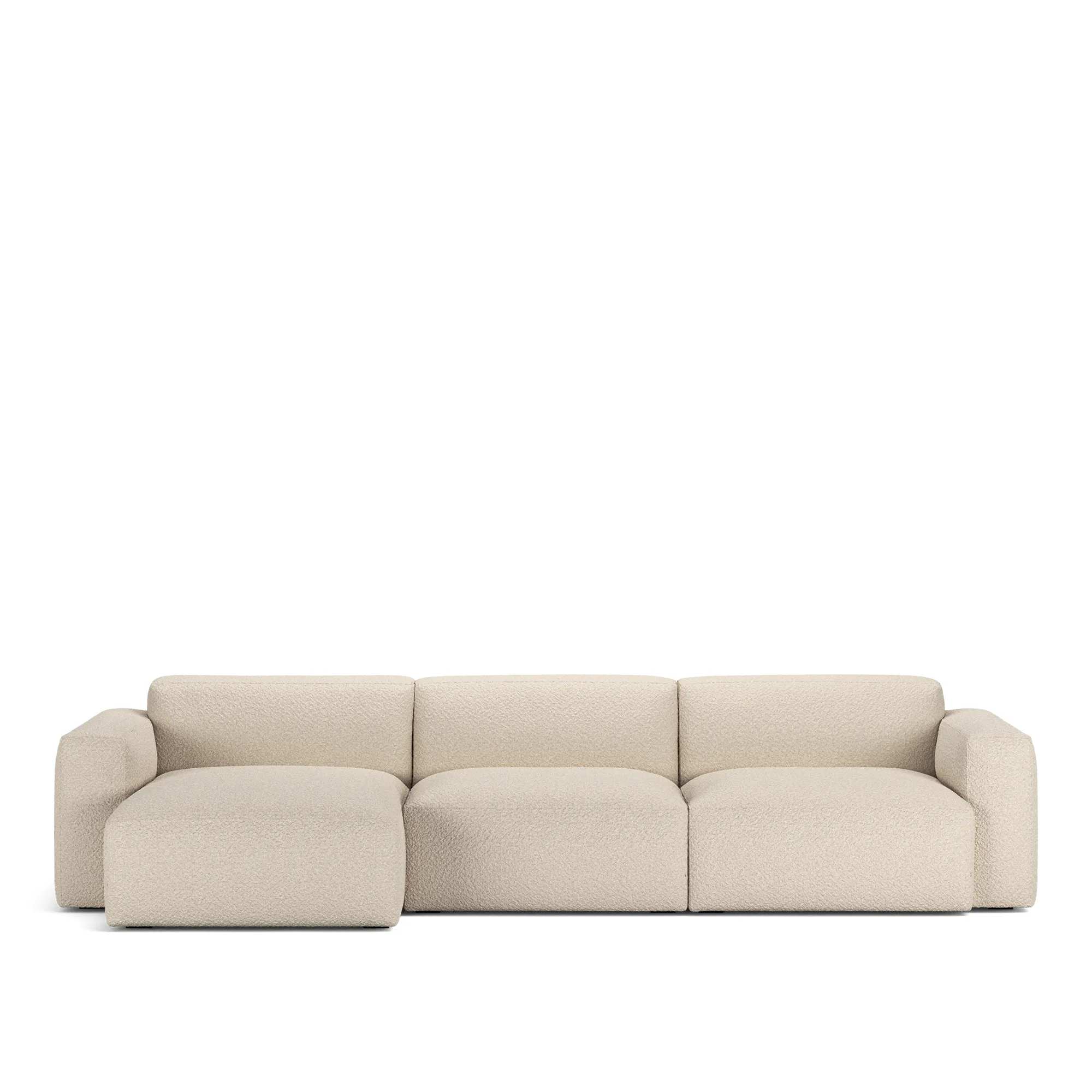 Brick 3-seters sofa sjeselong venstre - 1