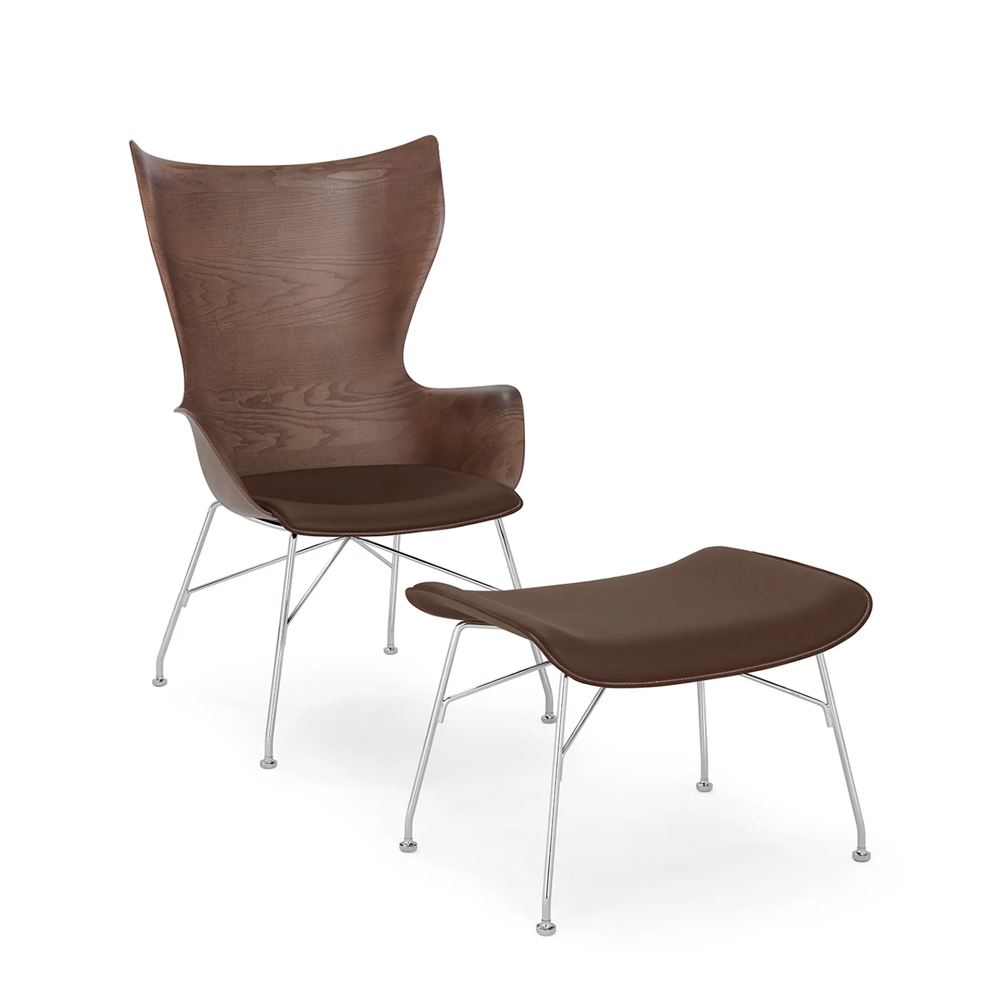 S/Wood Leather - Kartell - Philippe Starck - NO GA