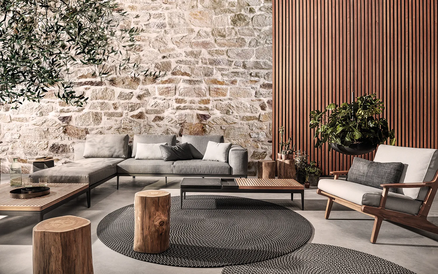 Grid Lounge Sofa - 5