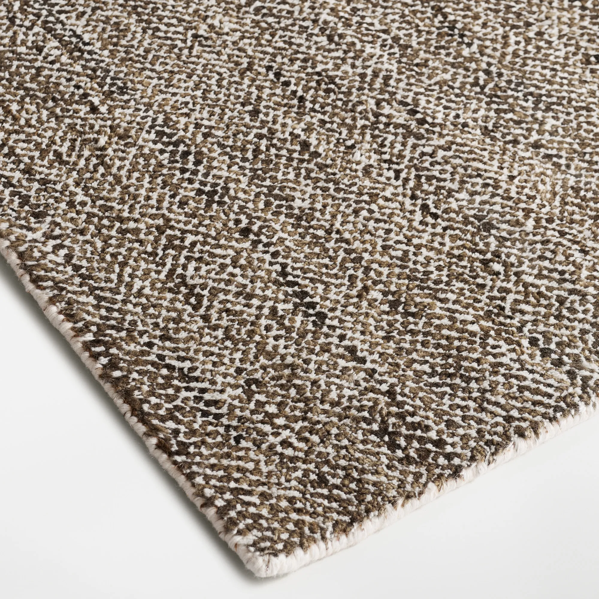 Savanna Dark Jute/Cream ull- og juteteppe - 6