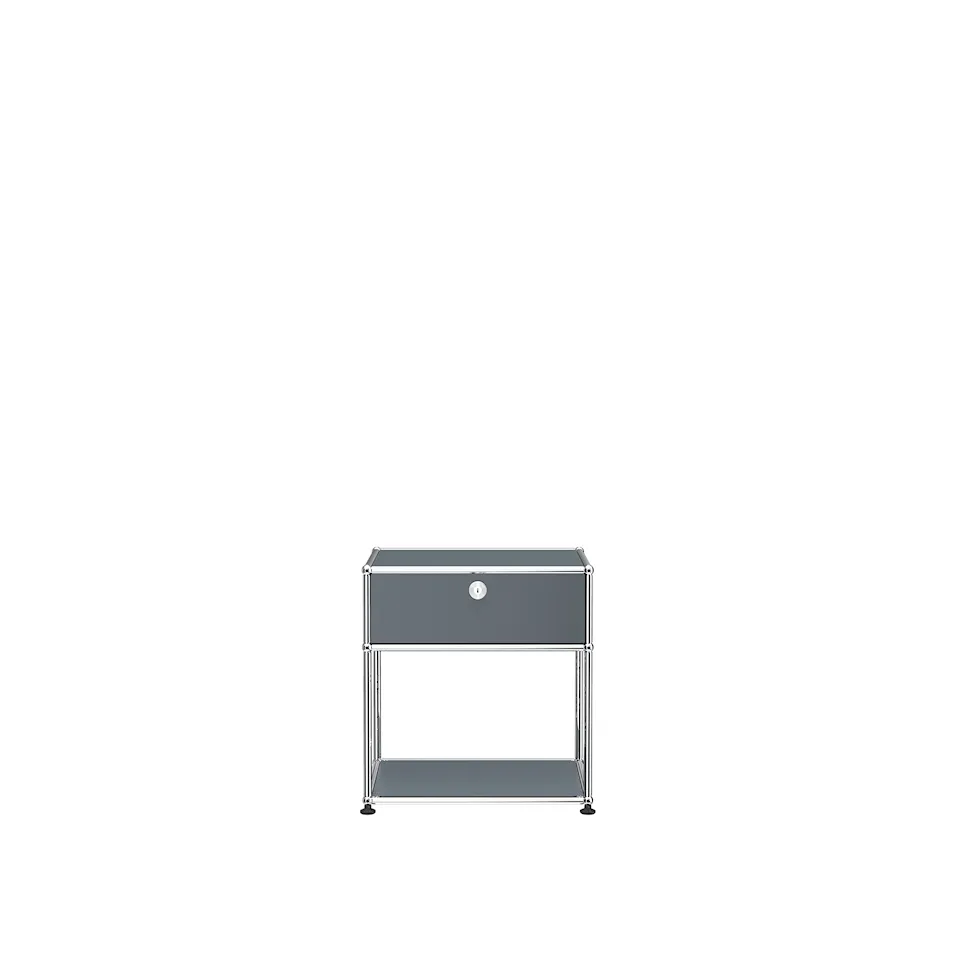 USM Haller Nightstand P2 - Mid-Grey