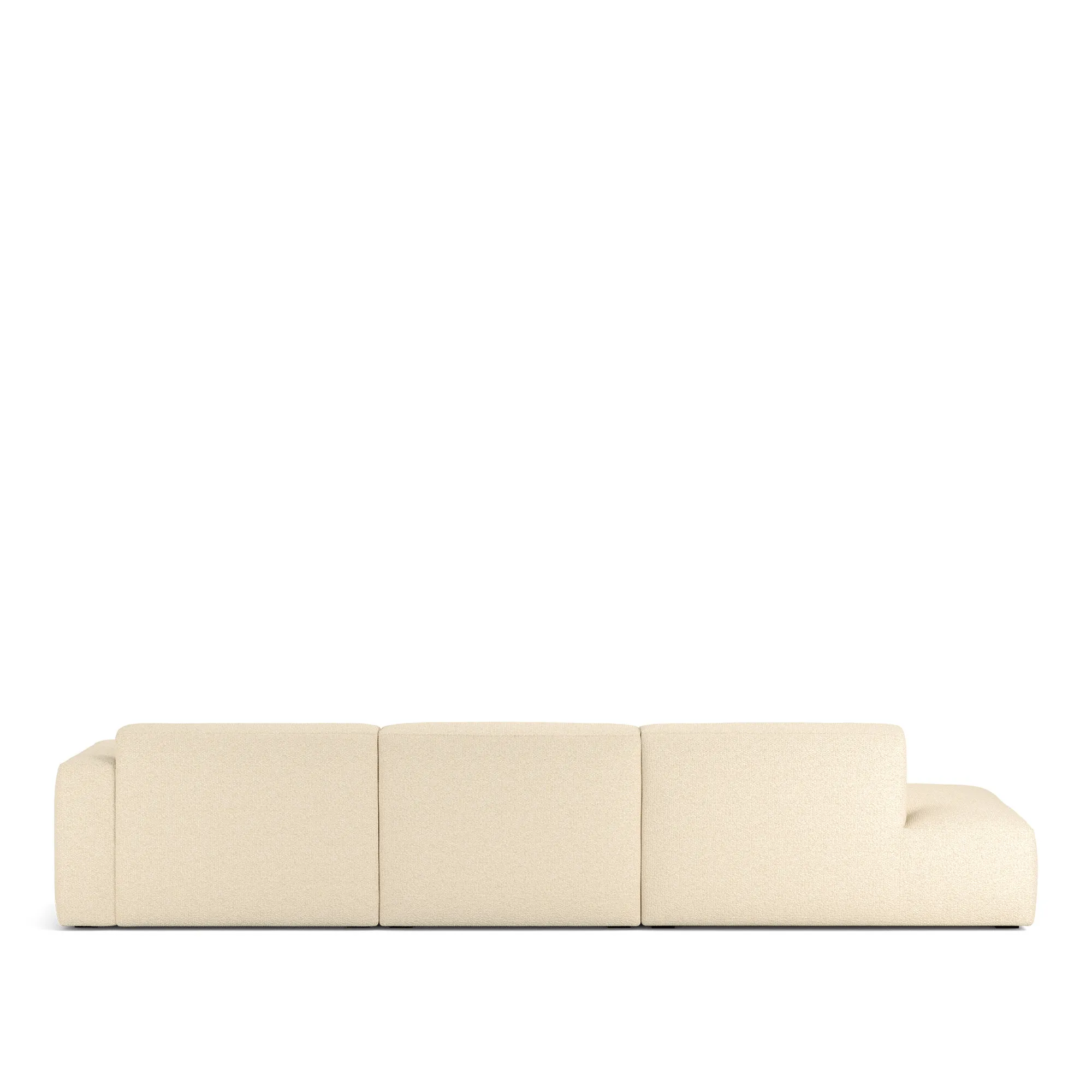 Brick 3-seters sofa sjeselong åpen ende venstre - 6
