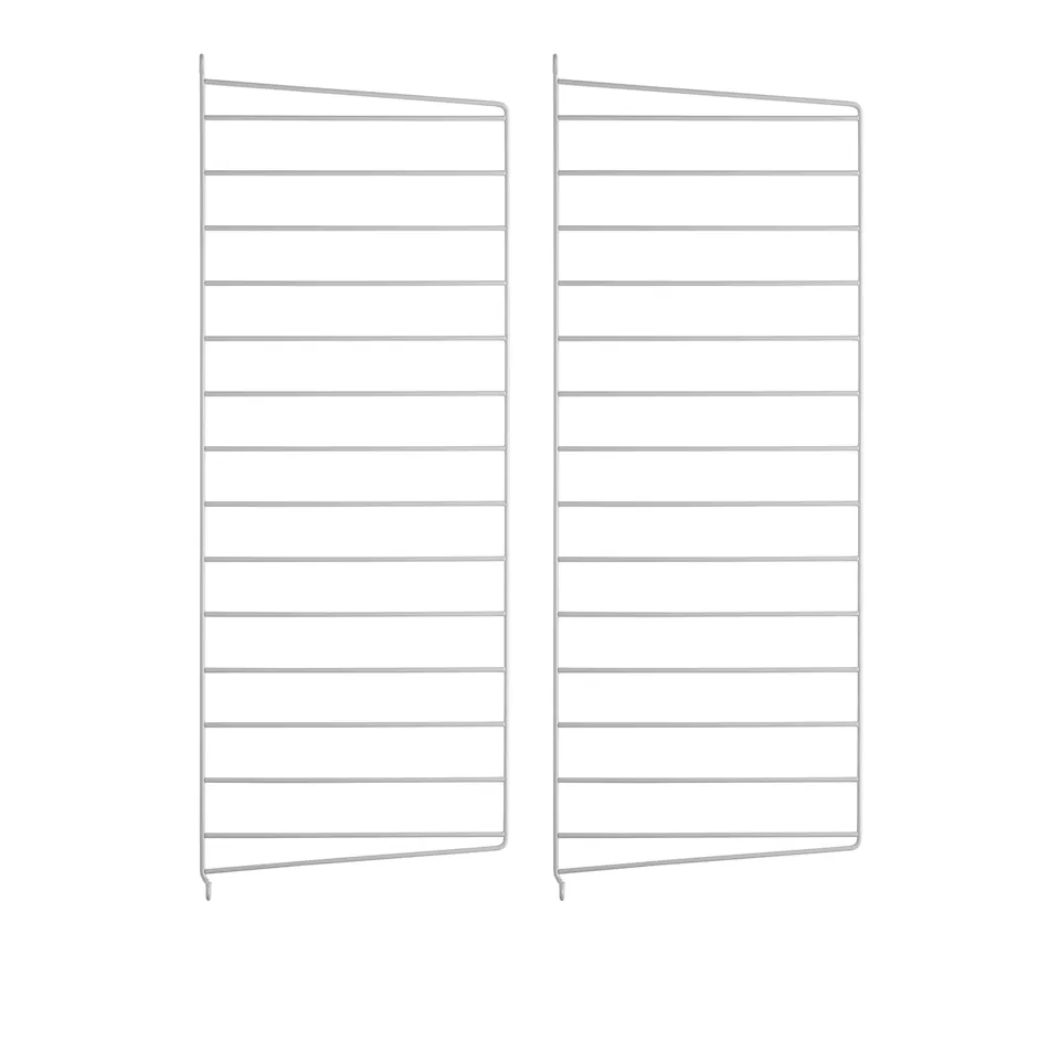 Veggavl 75x30cm 2-pack grå
