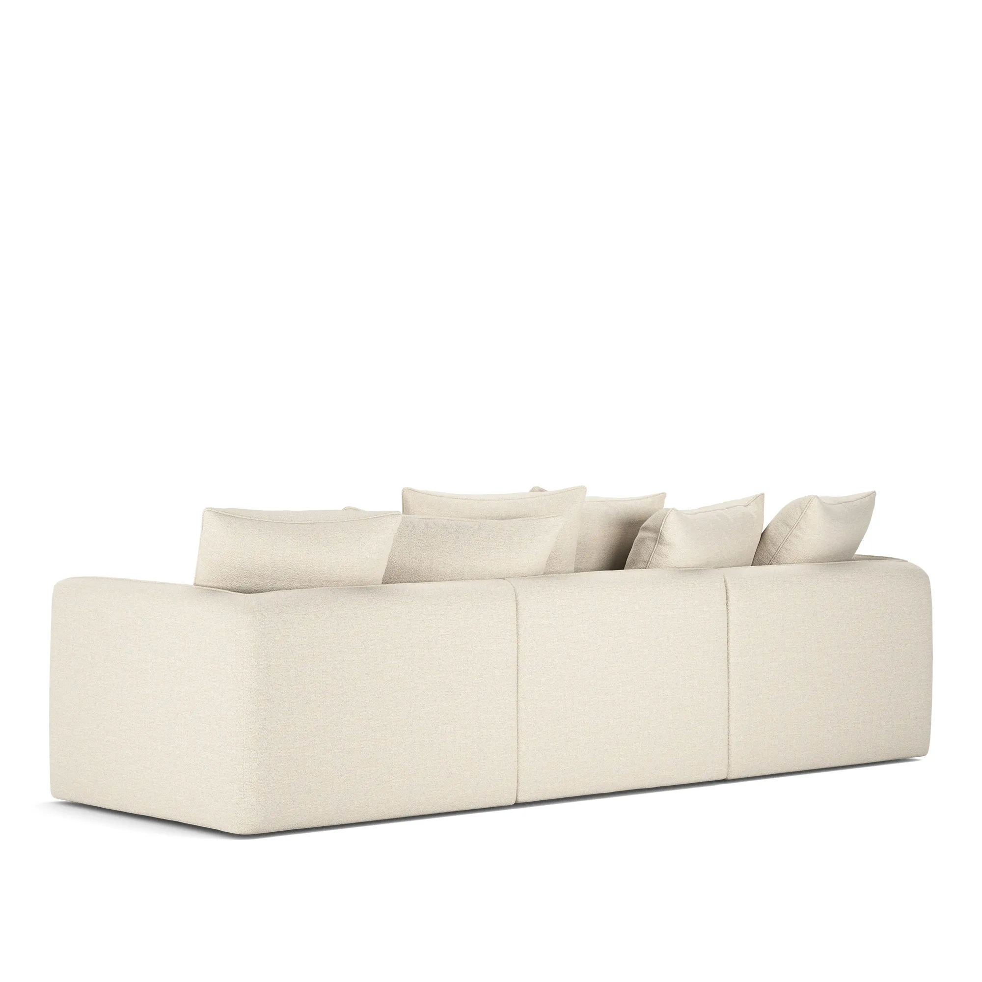 Pavarotti 01 3-seters sofa med fotskammel - 7