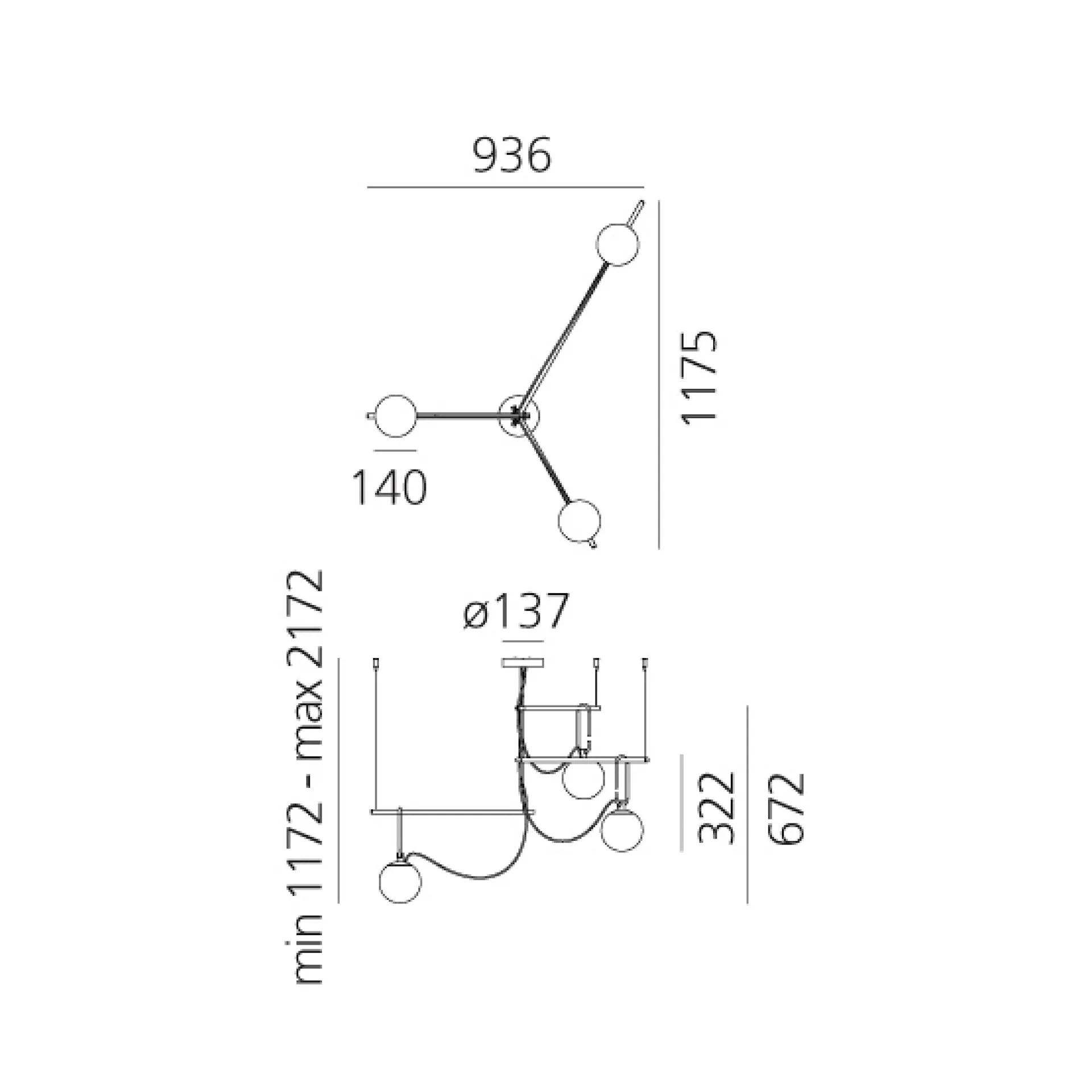 nh S3 14 Pendellampe - Artemide - NO GA