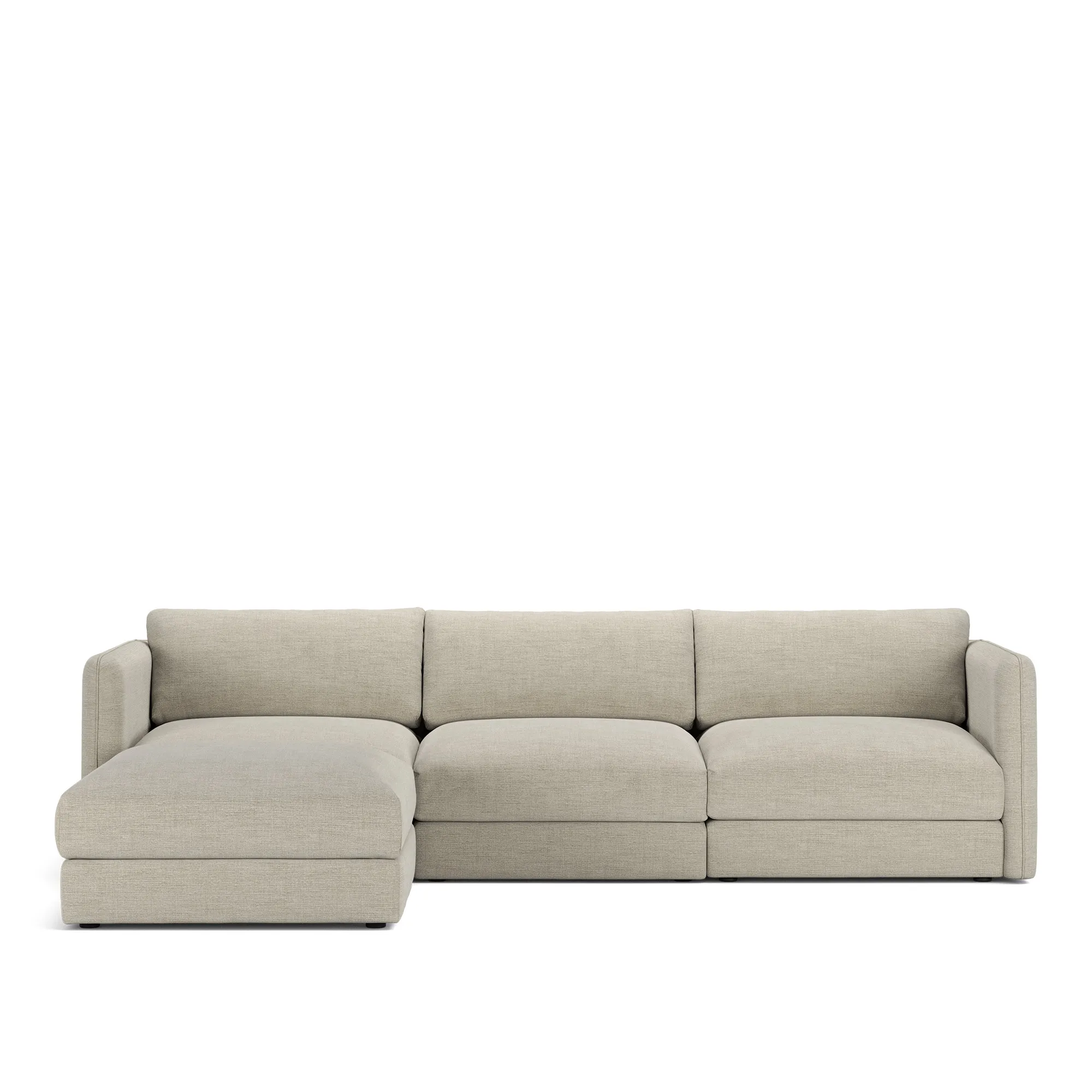 Pavarotti 03 3-seters sofa med fotskammel - 1