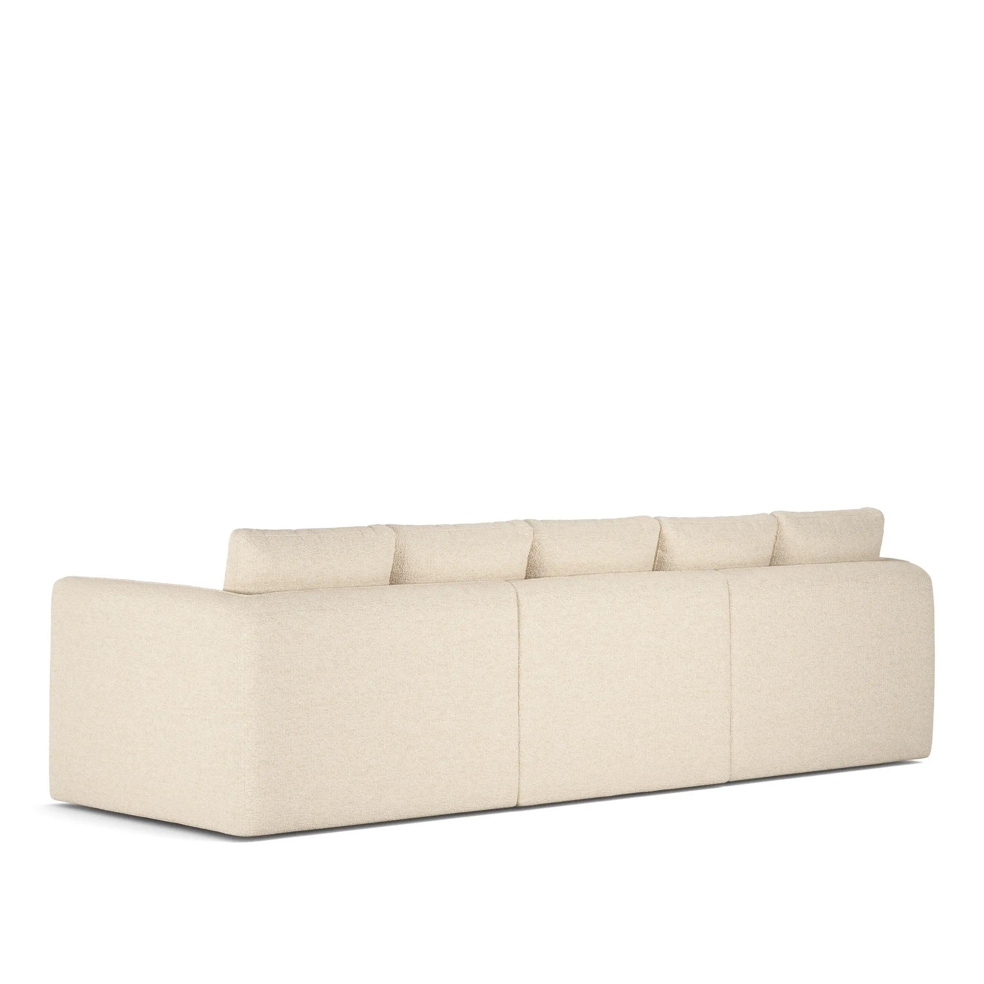 Pavarotti 02 3-seters sofa med fotskammel - 7
