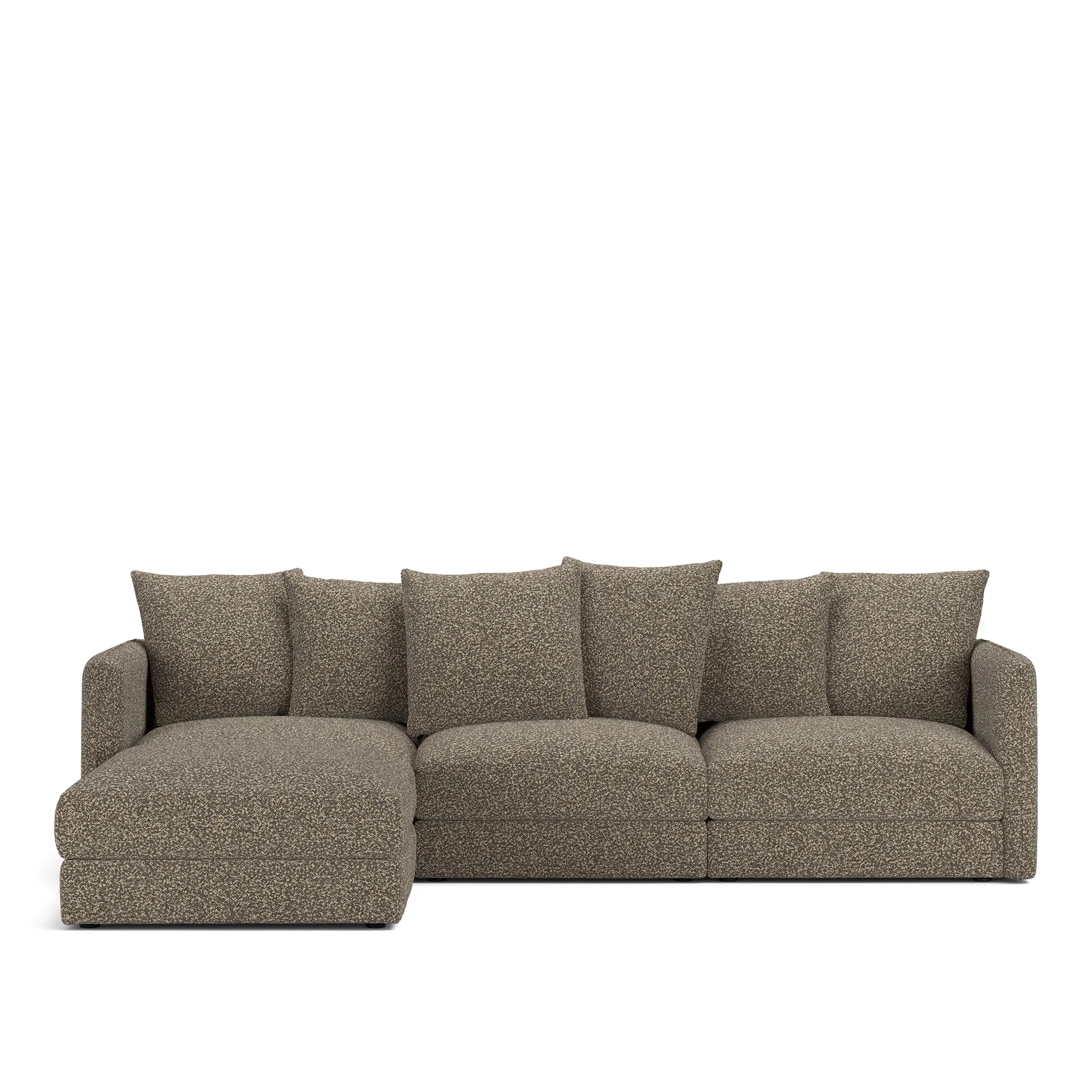 Pavarotti 01 3-seters sofa med fotskammel - 1