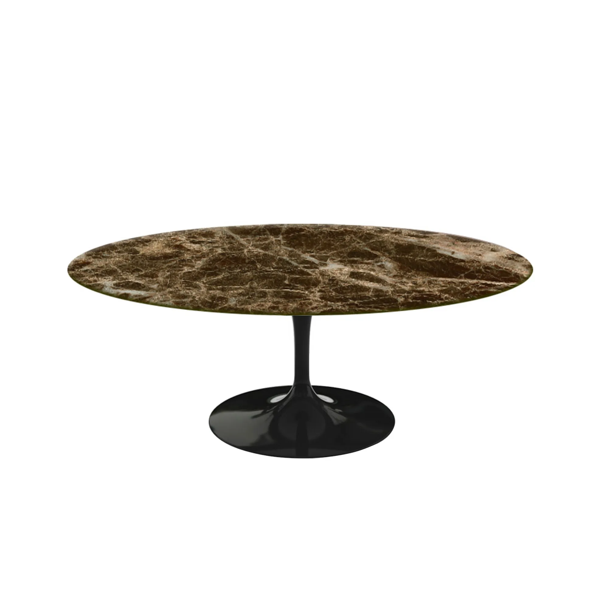 Saarinen Oval Sofabord Black - 1