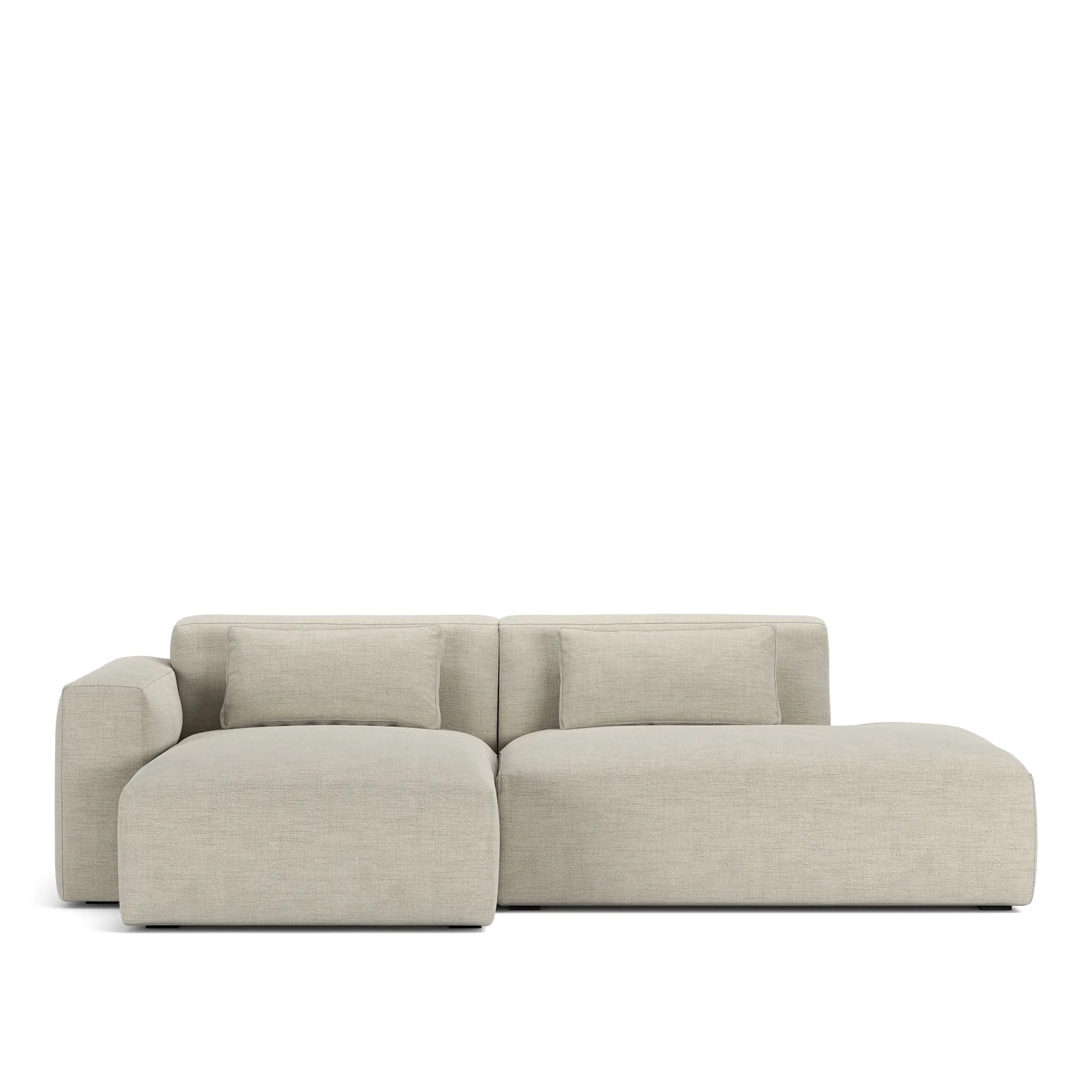 Brick 2-seters sofa sjeselong åpen ende høyre - 9