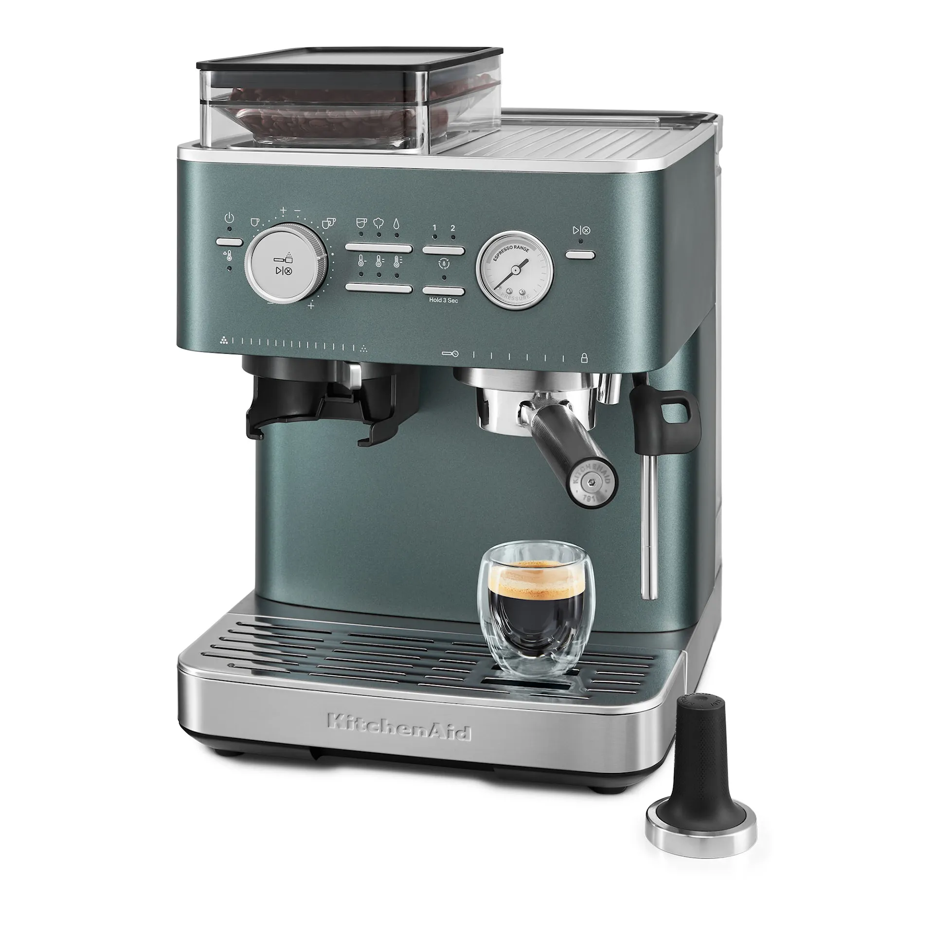 Halvautomatisk espressomaskin med kvern einer 5KES6551EJP - KitchenAid - NO GA