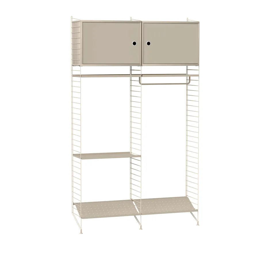 Hall hyllsystem T beige/beige
