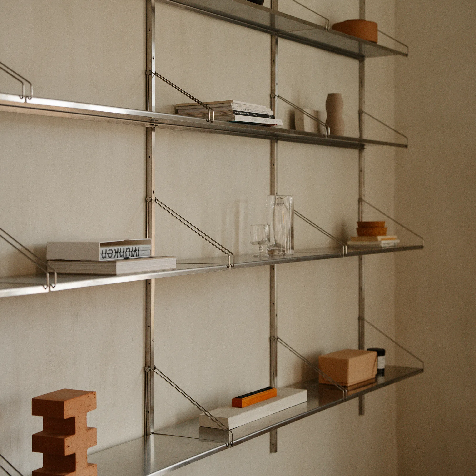 Shelf Library Triple Section hyllesystem - 10