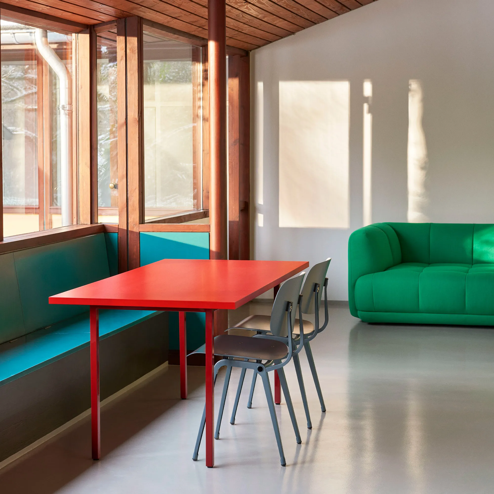 Two-Colour spisebord 200 cm - 10