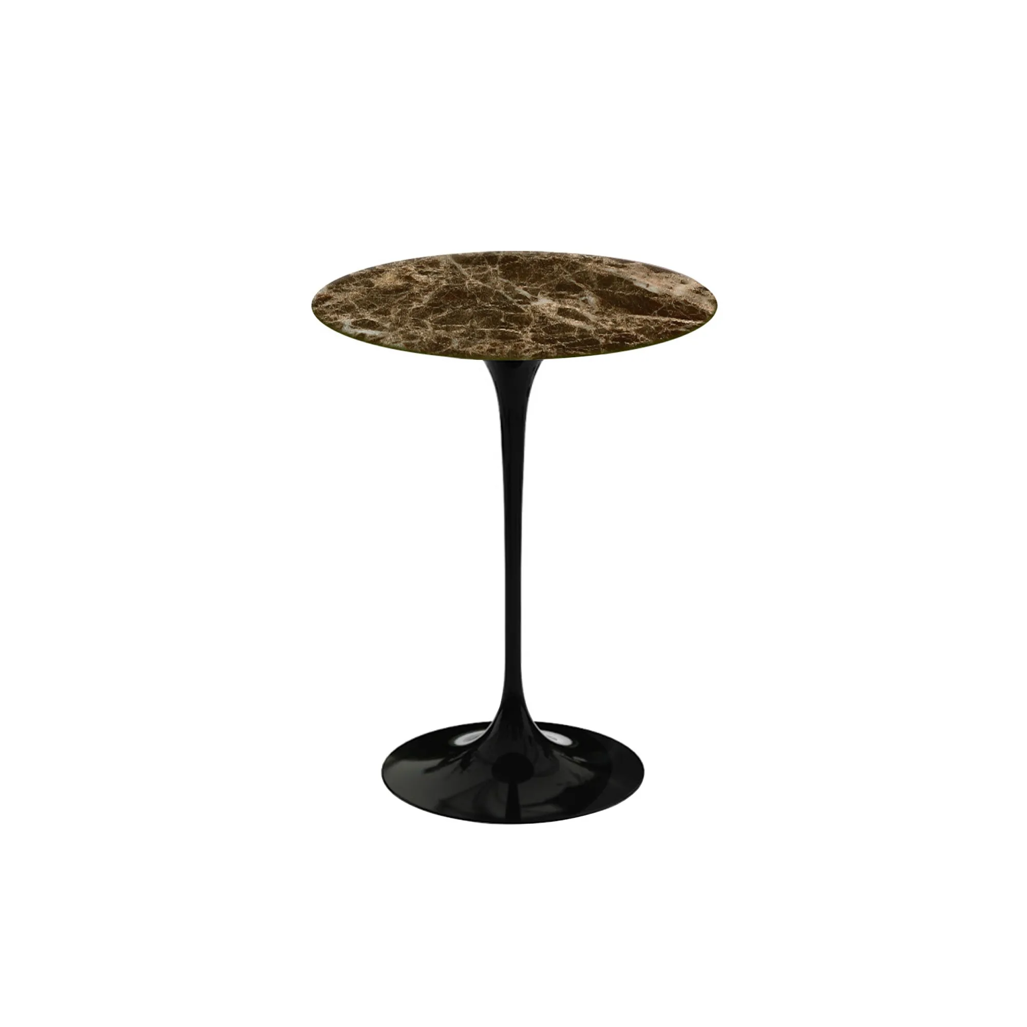 Saarinen Round sidebord Ø 41 cm Black - 1
