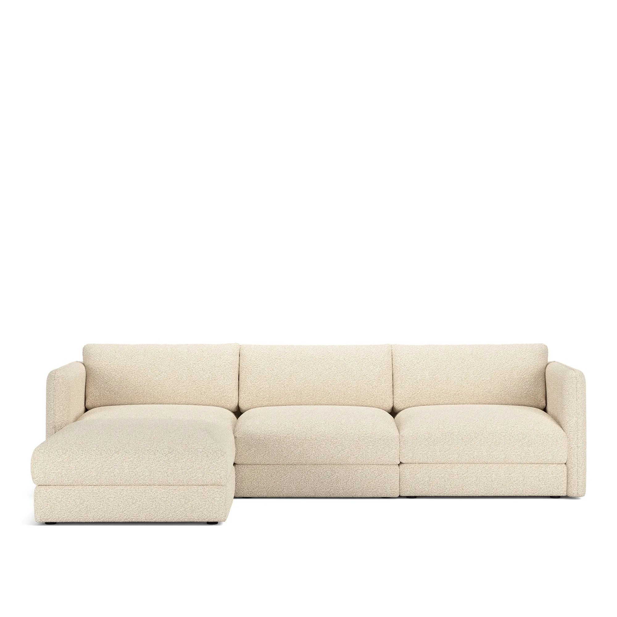 Pavarotti 03 3-seters sofa med fotskammel - 1