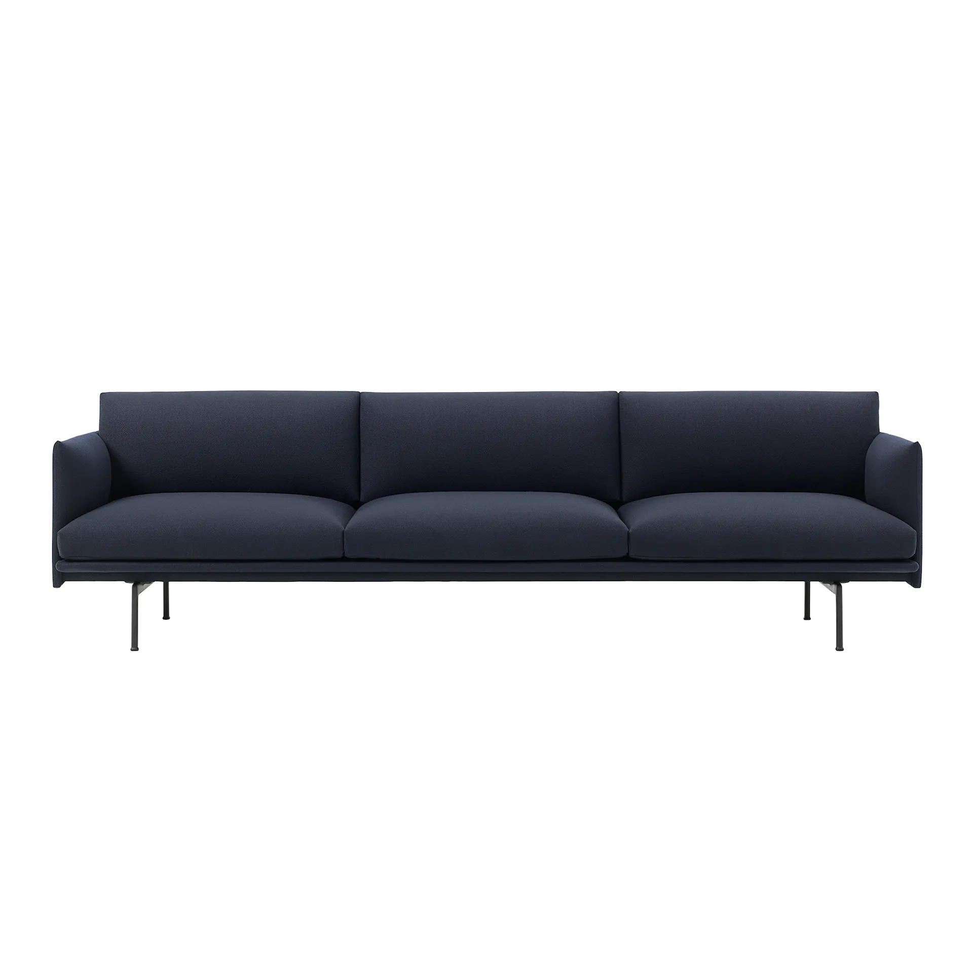 Outline 3 1/2-Seater / Black Base - Muuto - Anderssen & Voll  - NO GA