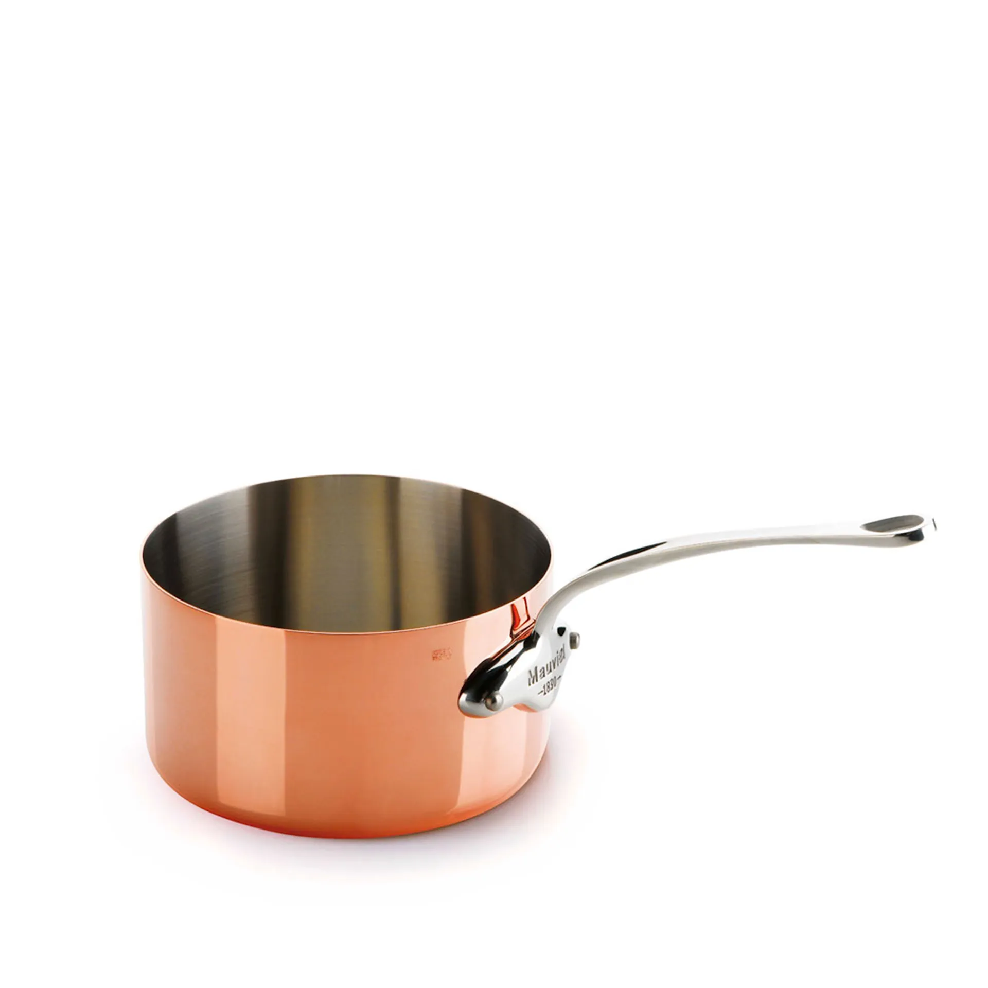 Saucepan M'150S Copper/Steel - 2,5 L - Mauviel - NO GA