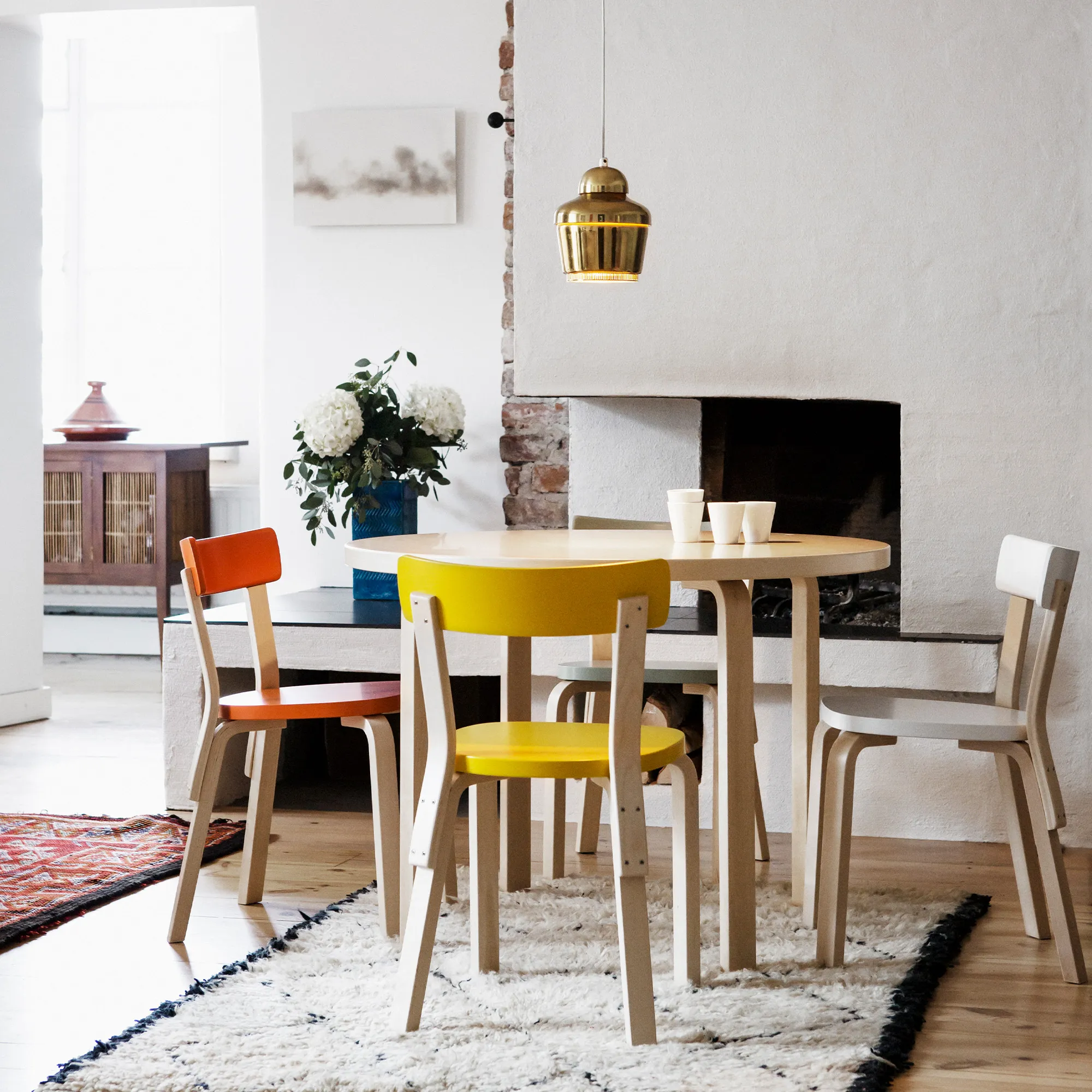 Aalto Table Round 90A spisebord - 4