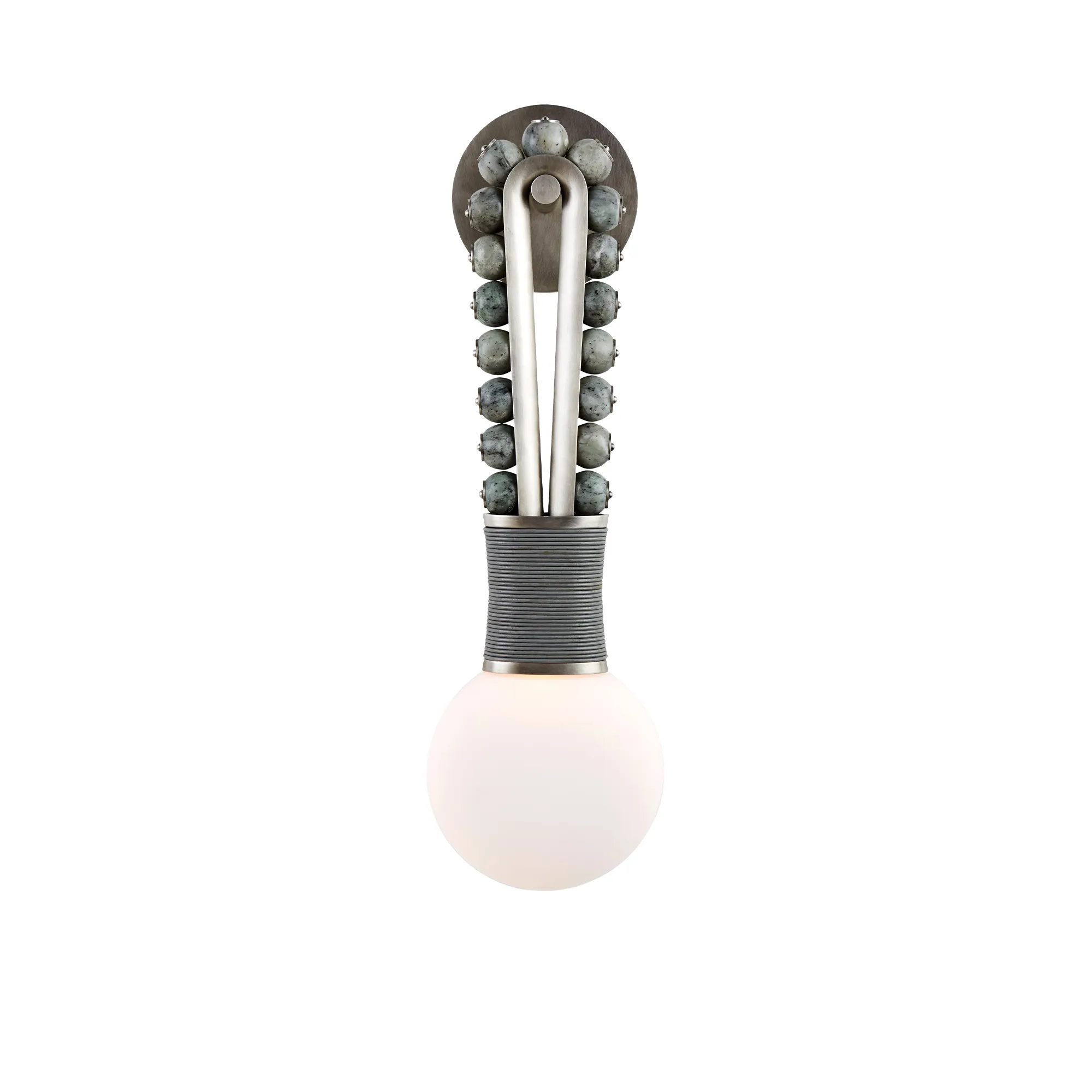 Talisman : Loop Sconce - Tarnished Silver - 1