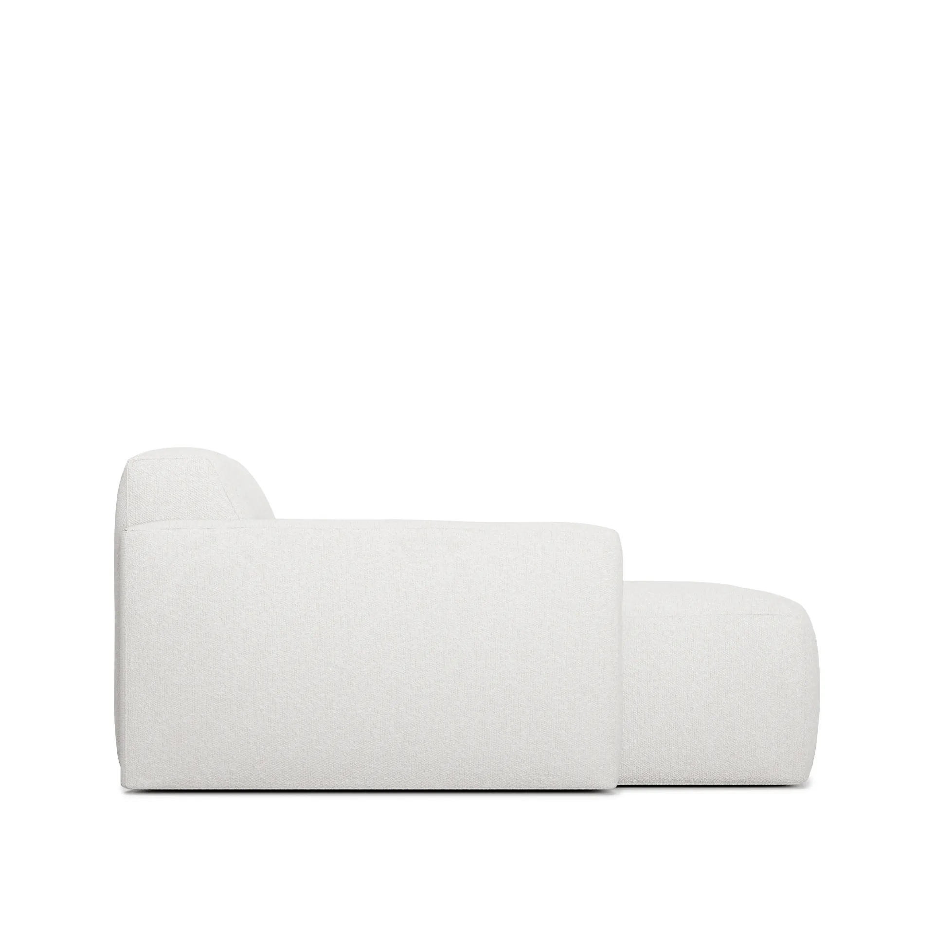 Brick 2-Seater Chaise Lounge Left - NO GA - NO GA