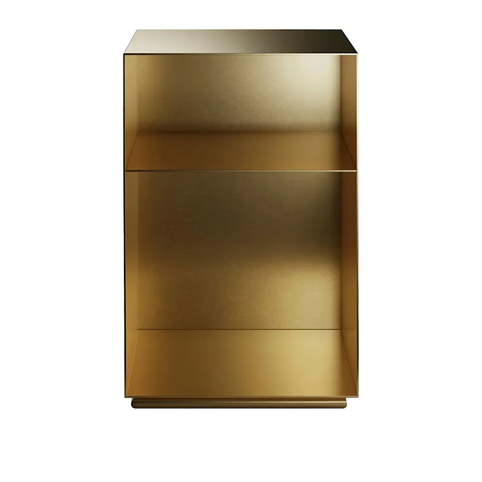 Holme Bedside Table Brass 37X37X60 cm