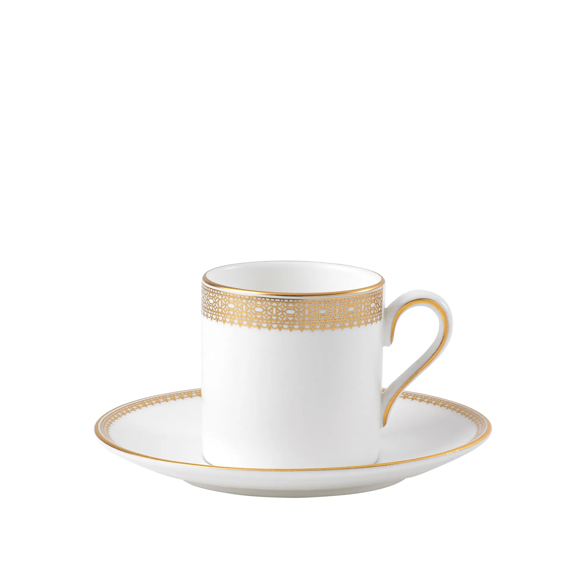 Vera Wang Lace Gold Espresso Saucer - Wedgwood - Vera Wang - NO GA