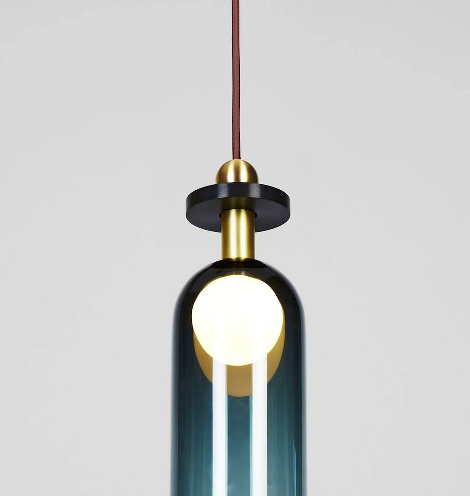 Shape Up Pendant Cylinder Midnight blue - Roll & Hill - NO GA