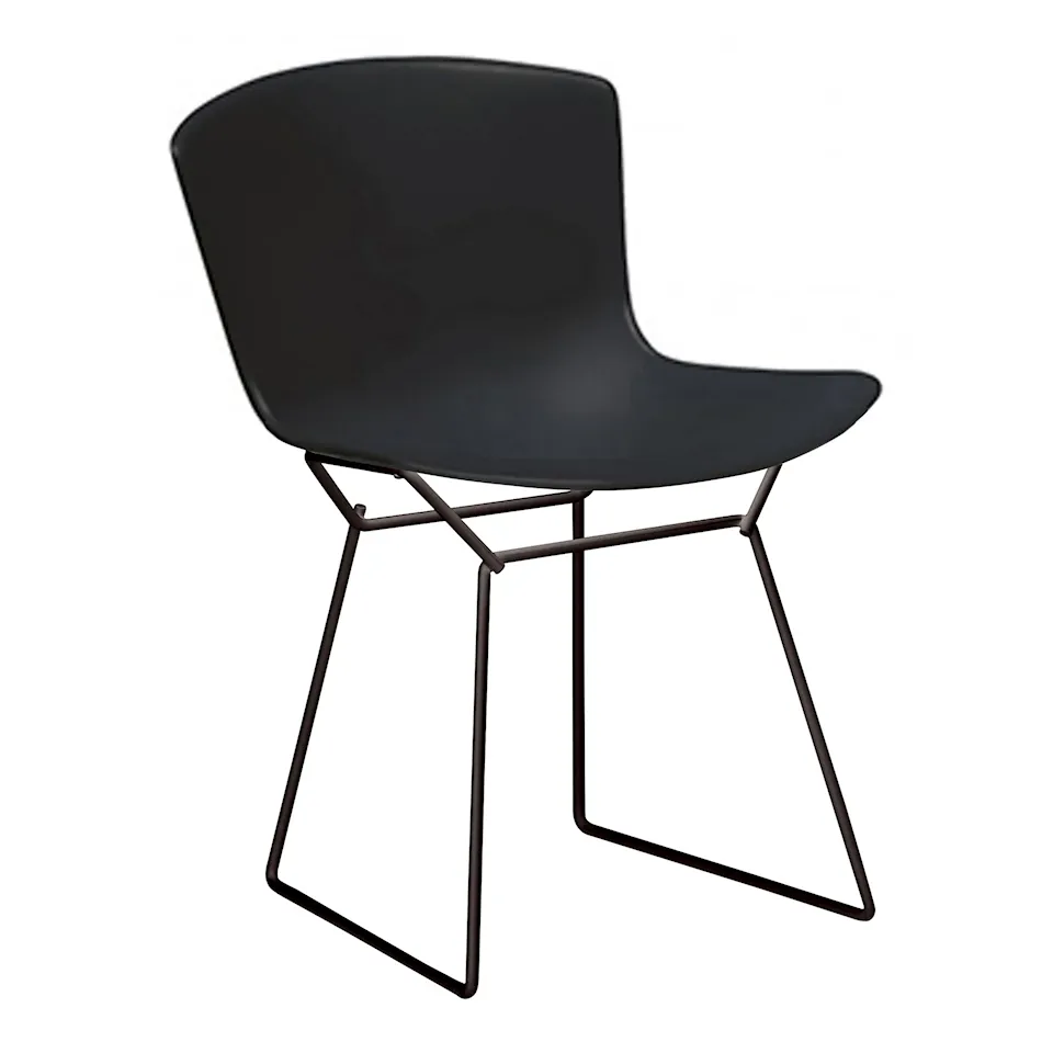 Bertoia Plastic utendørs stol sort