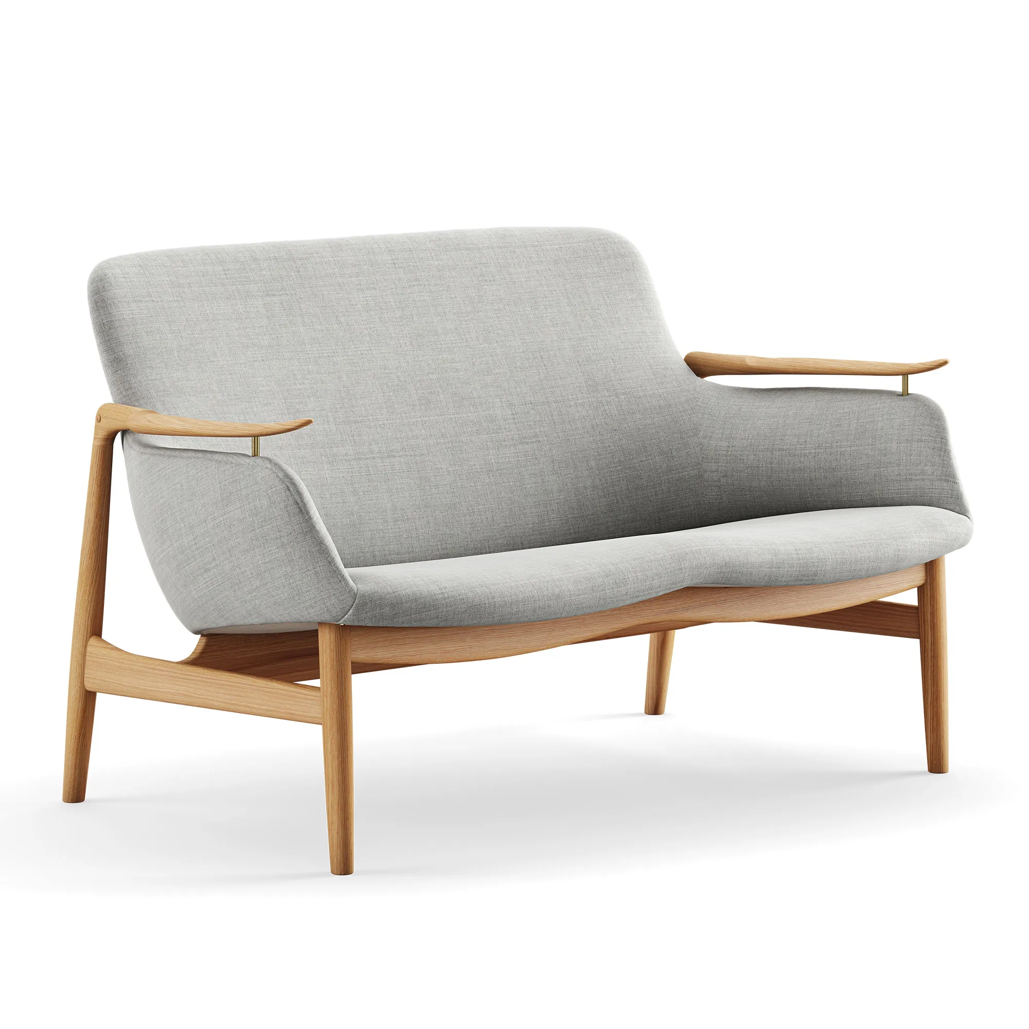 53 sofa Dark oiled oak - 1