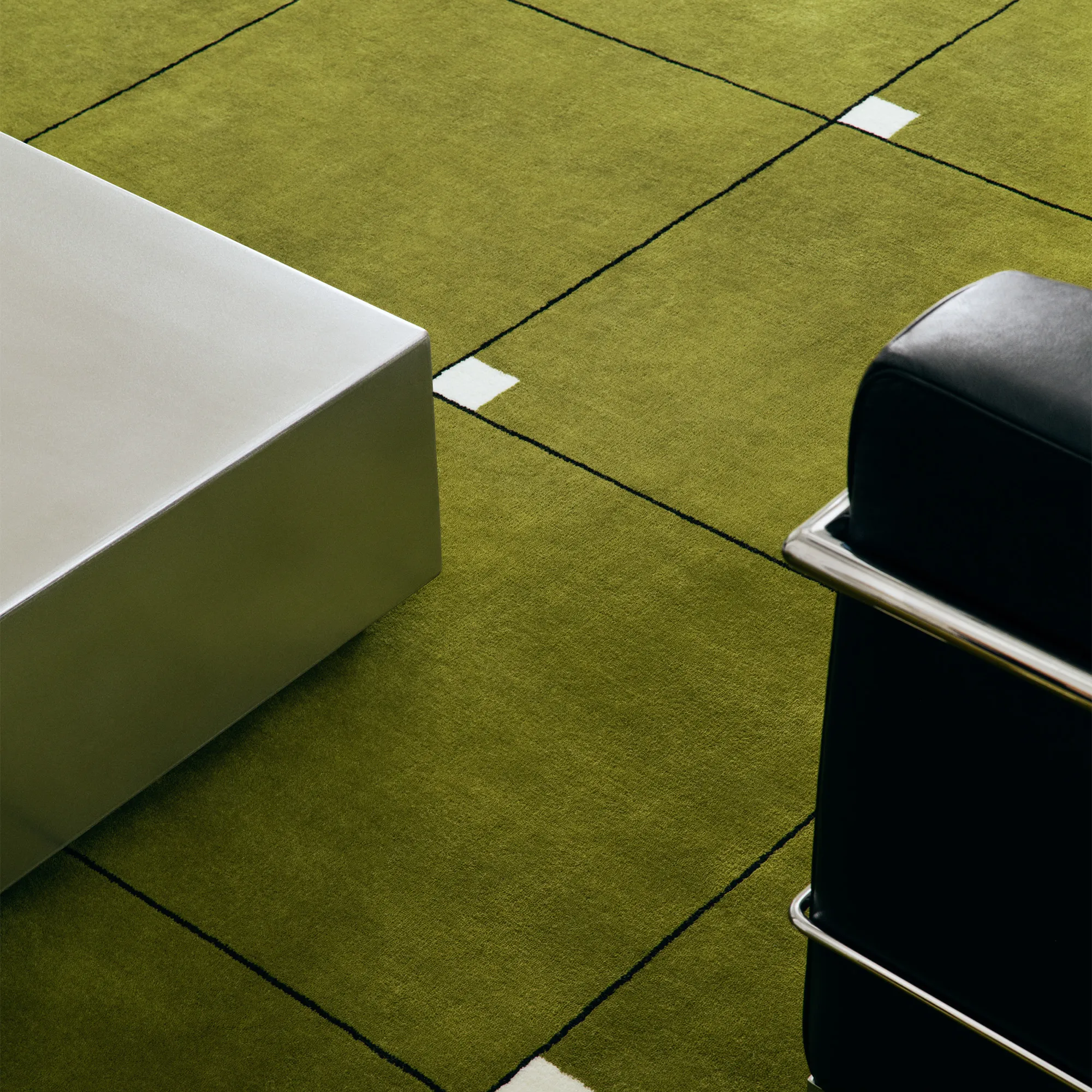 Modern Milano Green ullteppe - 3
