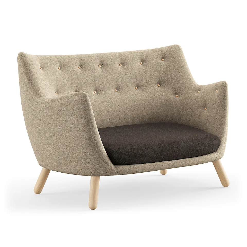 Poet sofa Light oiled oak