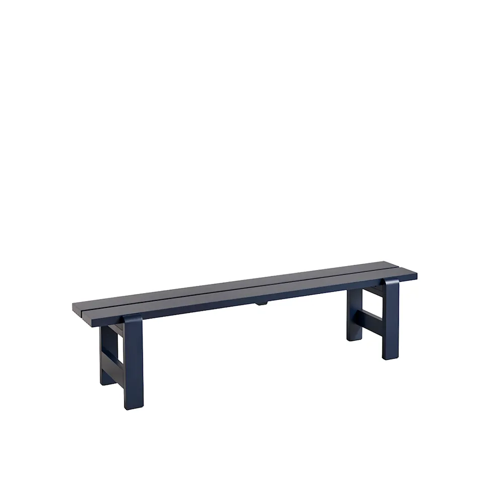 Weekday Bench 190x32 cm / Steel Blue