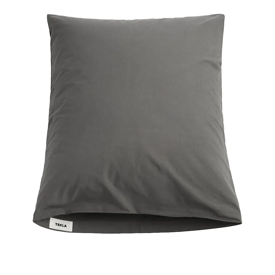 Percale Solid Dark Taupe örngott 50 x 60 cm