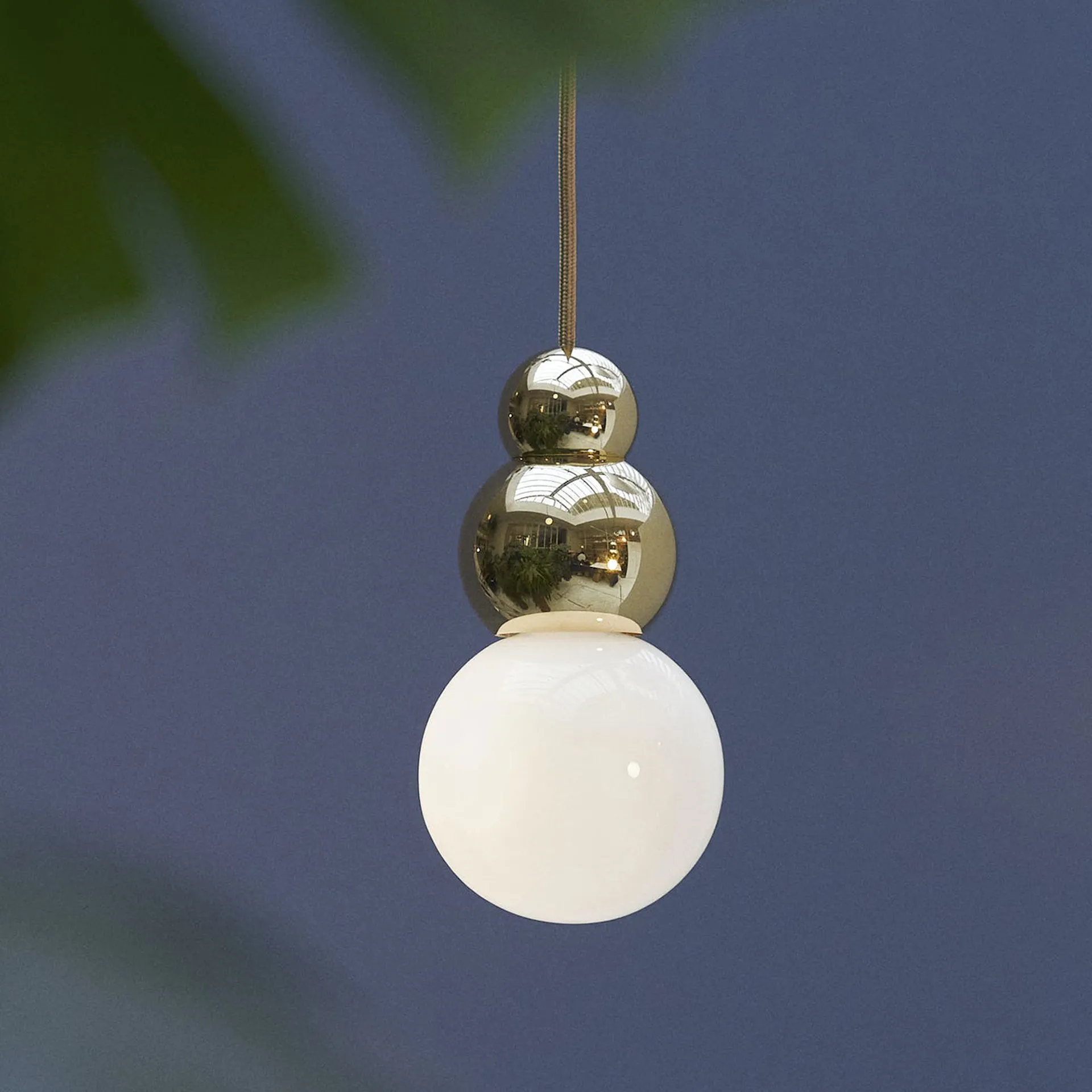 Ball Light Large Pendant Flex Polished Brass - Michael Anastassiades - Michael Anastassiades - NO GA