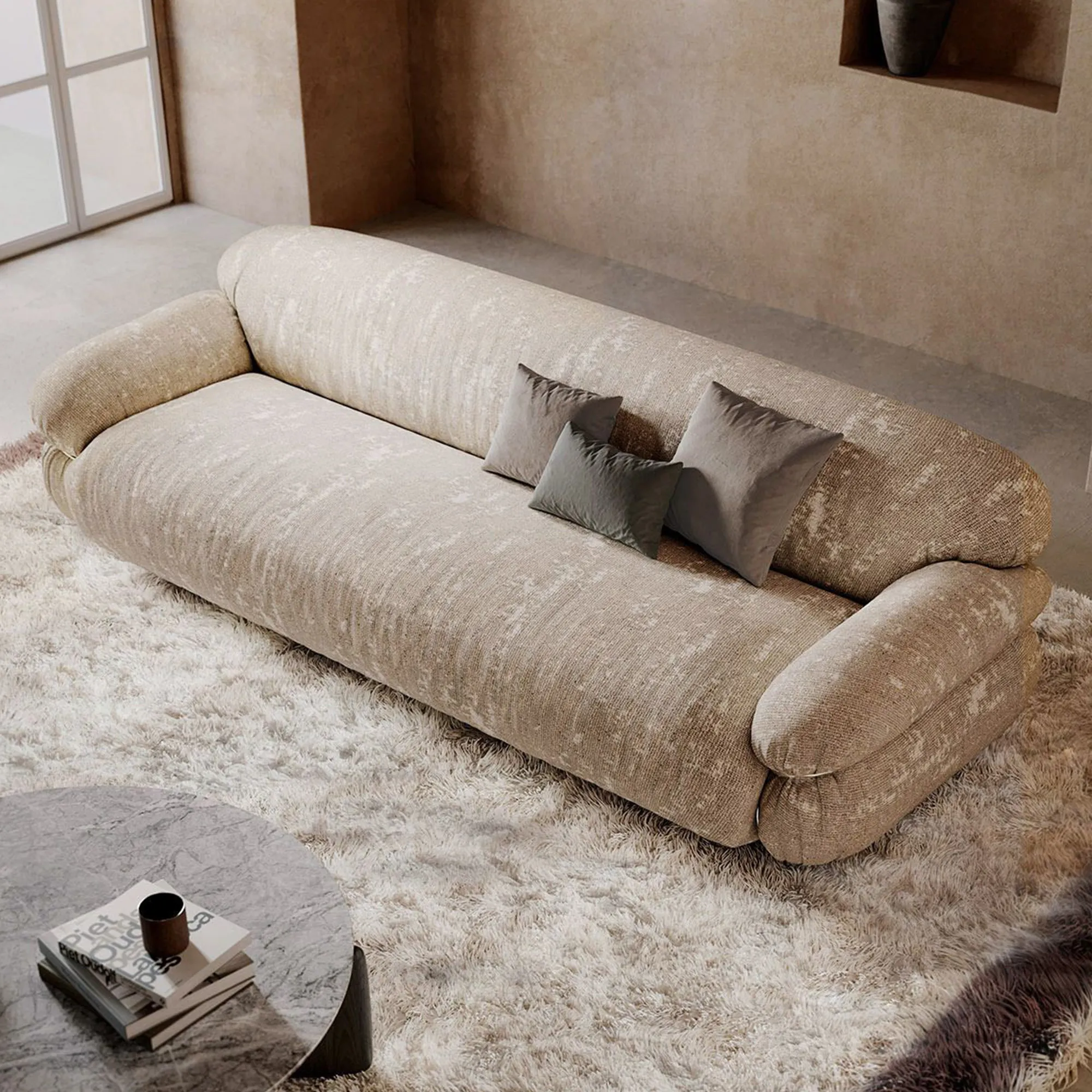 Sesann 3-seters sofa - 10