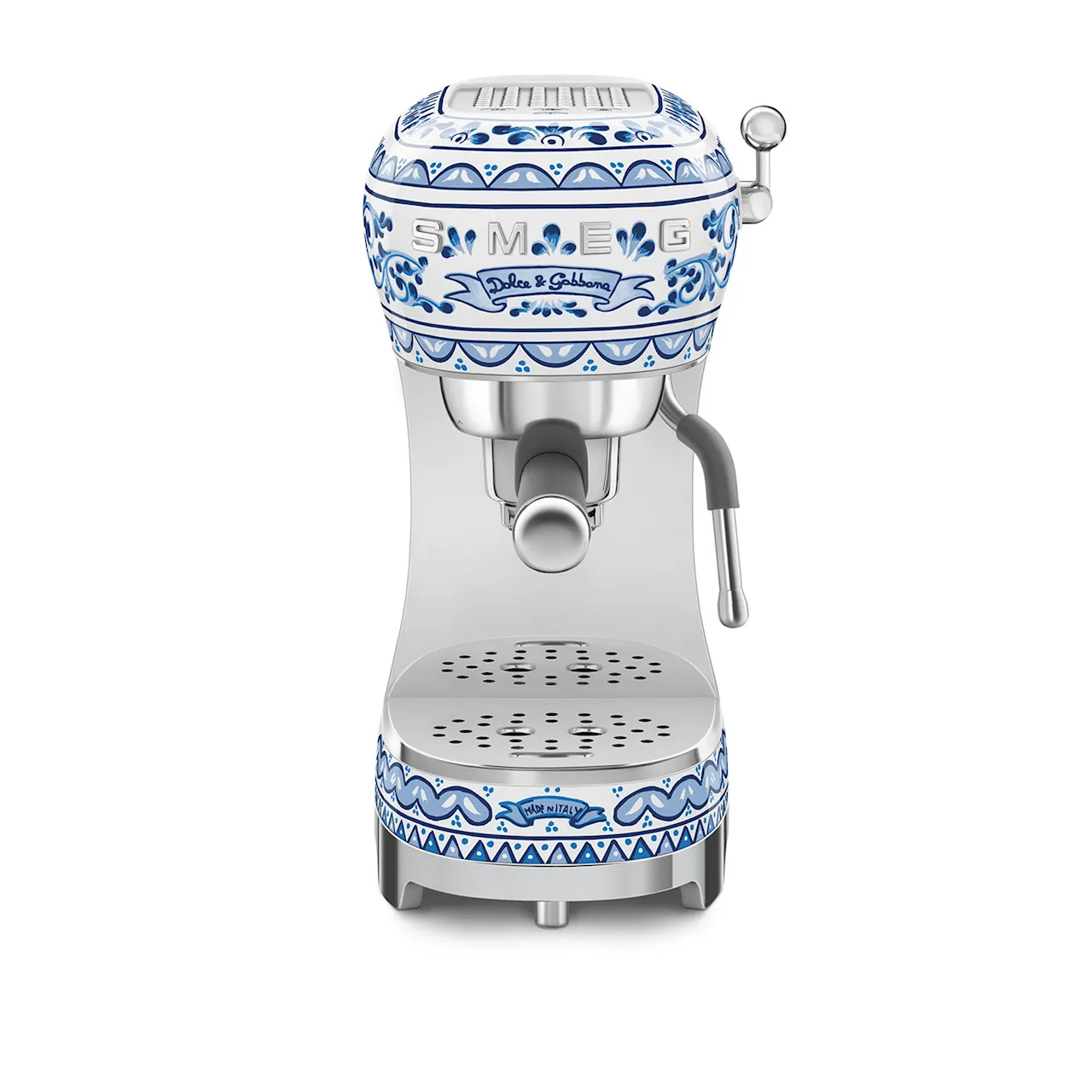 Dolce & Gabbana Espresso Manual Coffee Machine Blue