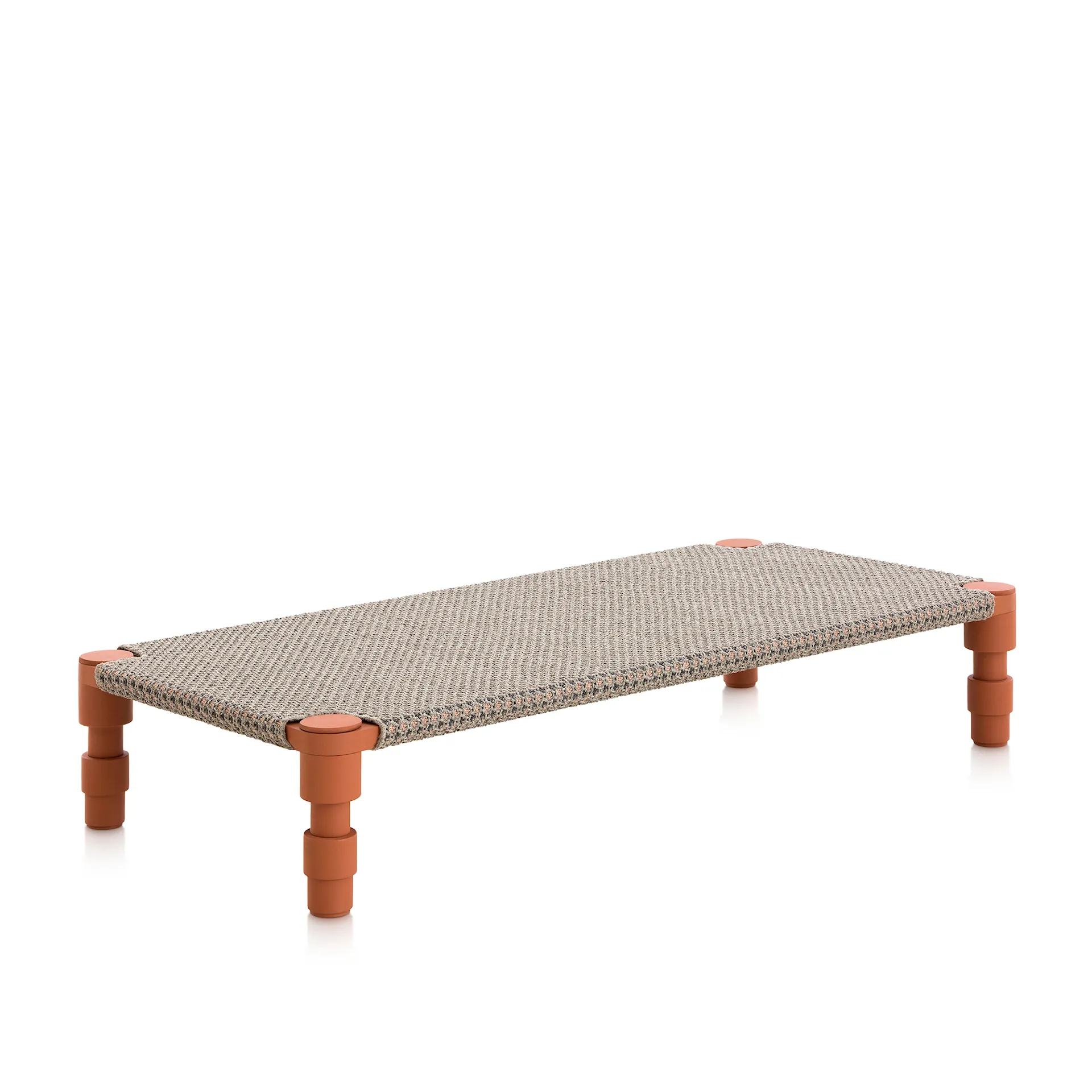 Garden Layers Single Indian Bed - Gofre Terracotta - GAN - Patricia Urquiola - NO GA