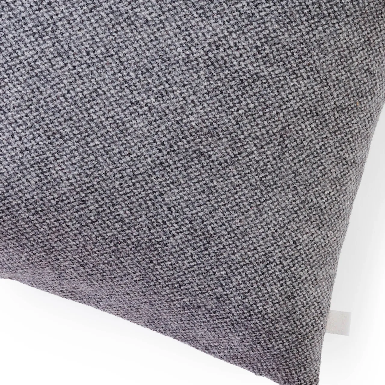 Wool Structure Cushion 60 x 40 cm - Vestreno Mid Grey