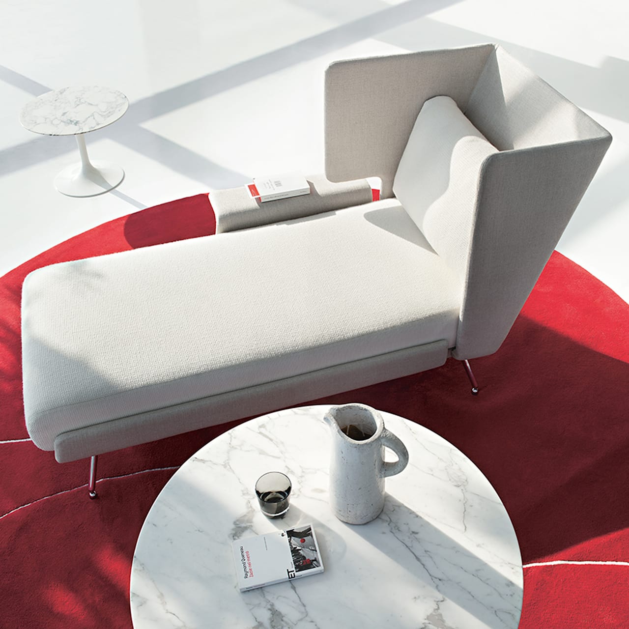 Saarinen Round Table White - Sofabord