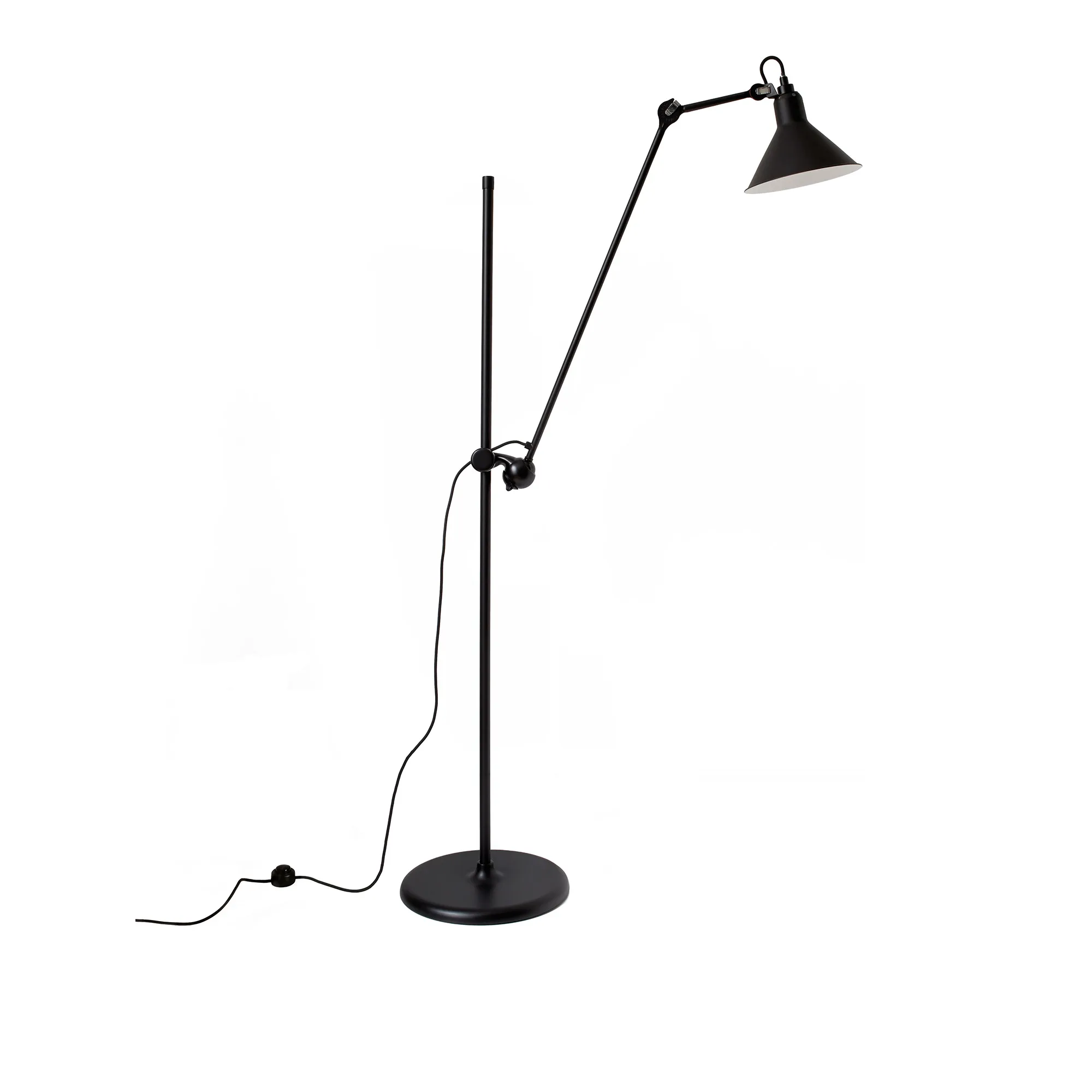 Lampe Gras No215 - konisk - svart sokkel - 1