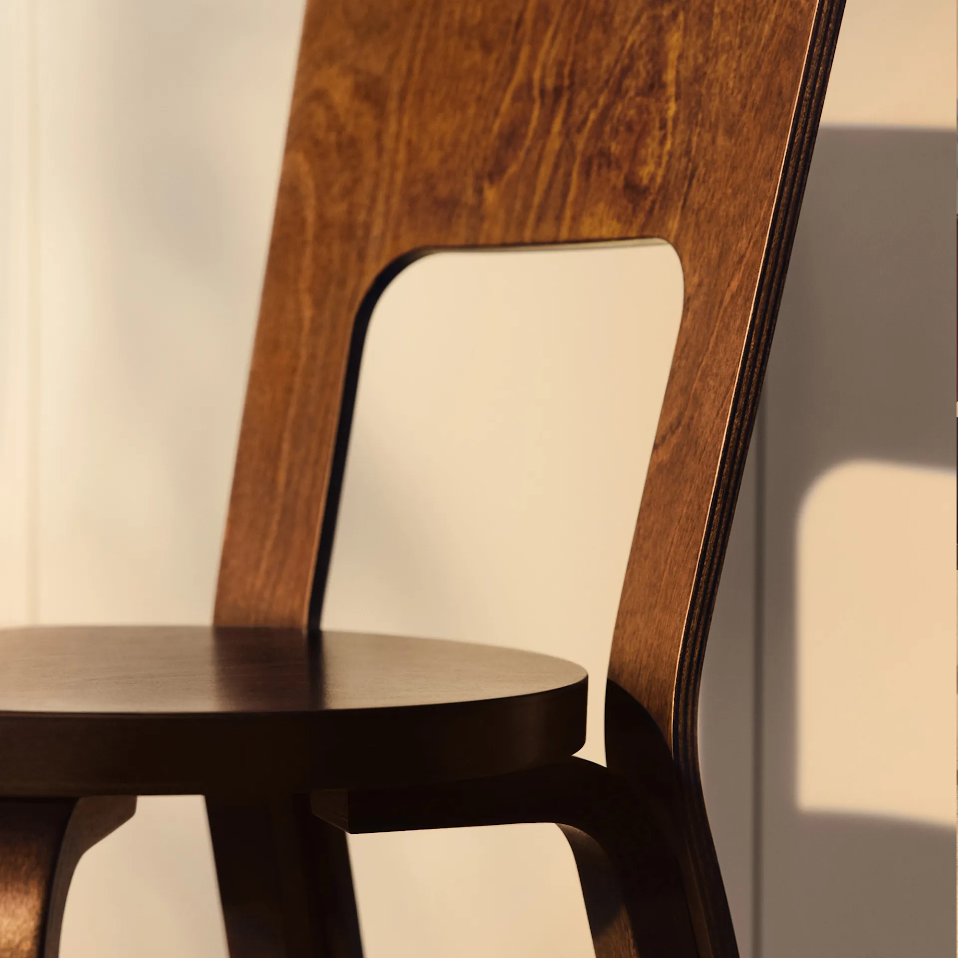 Chair 66 Exclusive Edition walnut stain - Artek - Alvar Aalto - NO GA