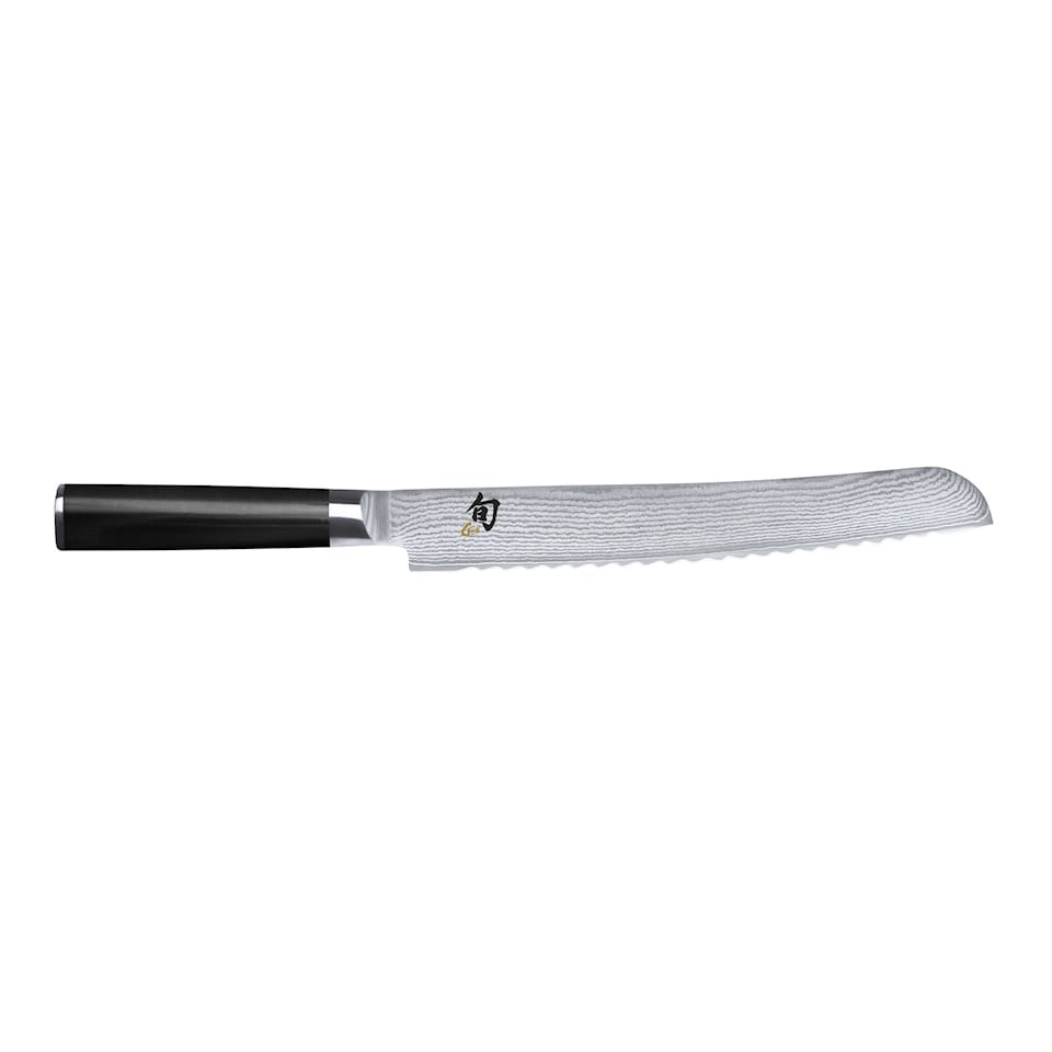 SHUN CLASSIC Brødkniv 23 cm Svart skaft