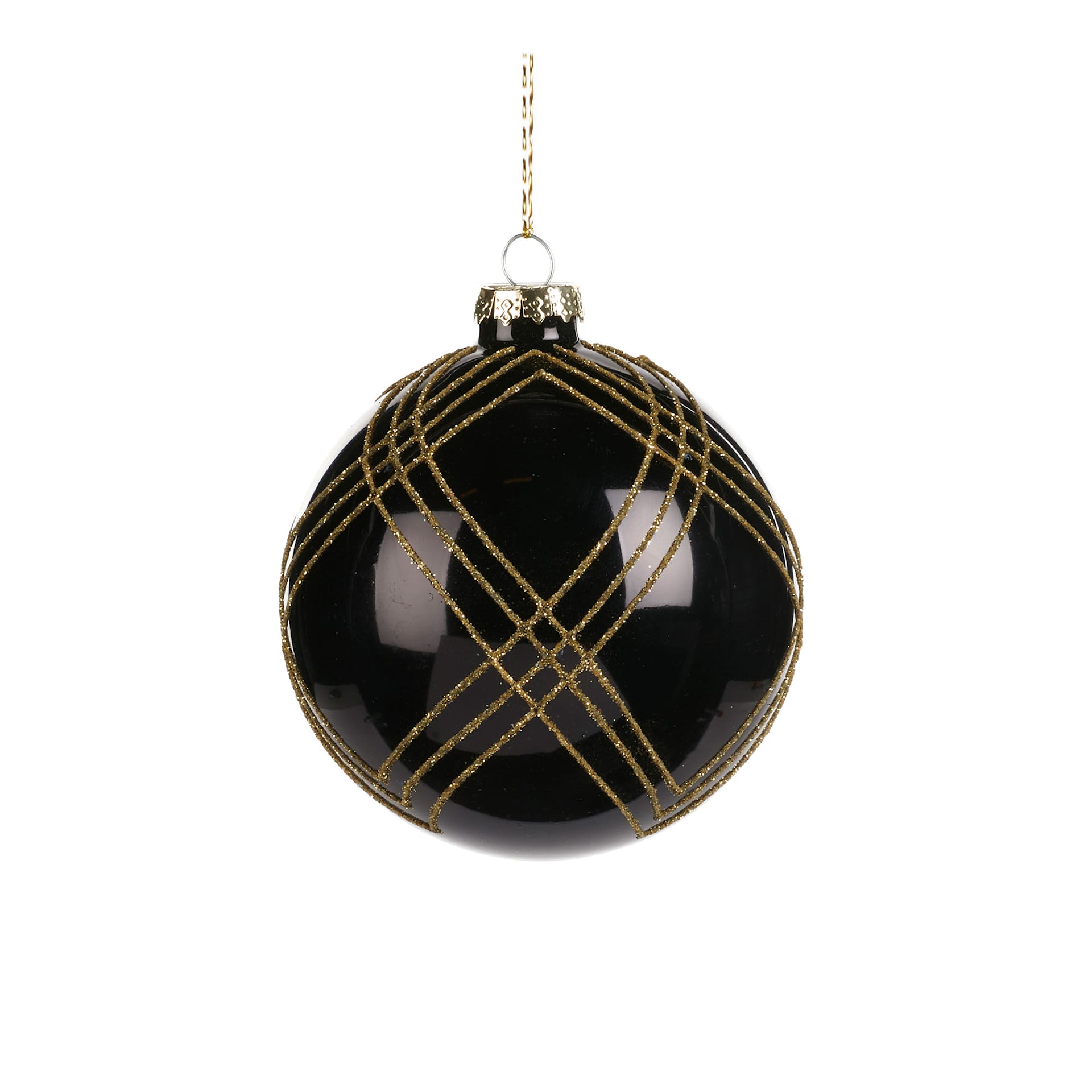 Striped Net Bauble - Holiday Collection - NO GA